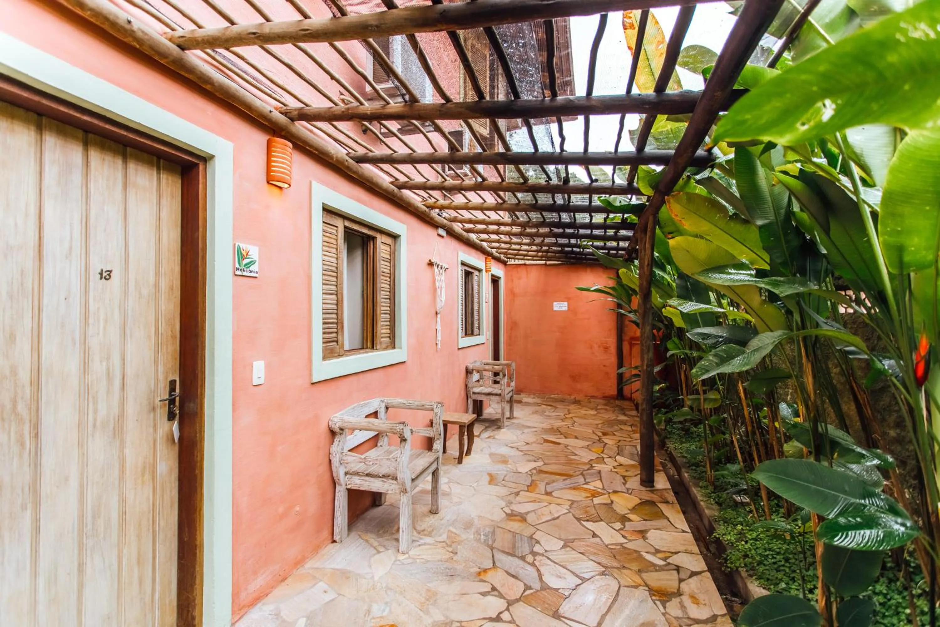 Patio in VELINN Pousada Villa Caiçara