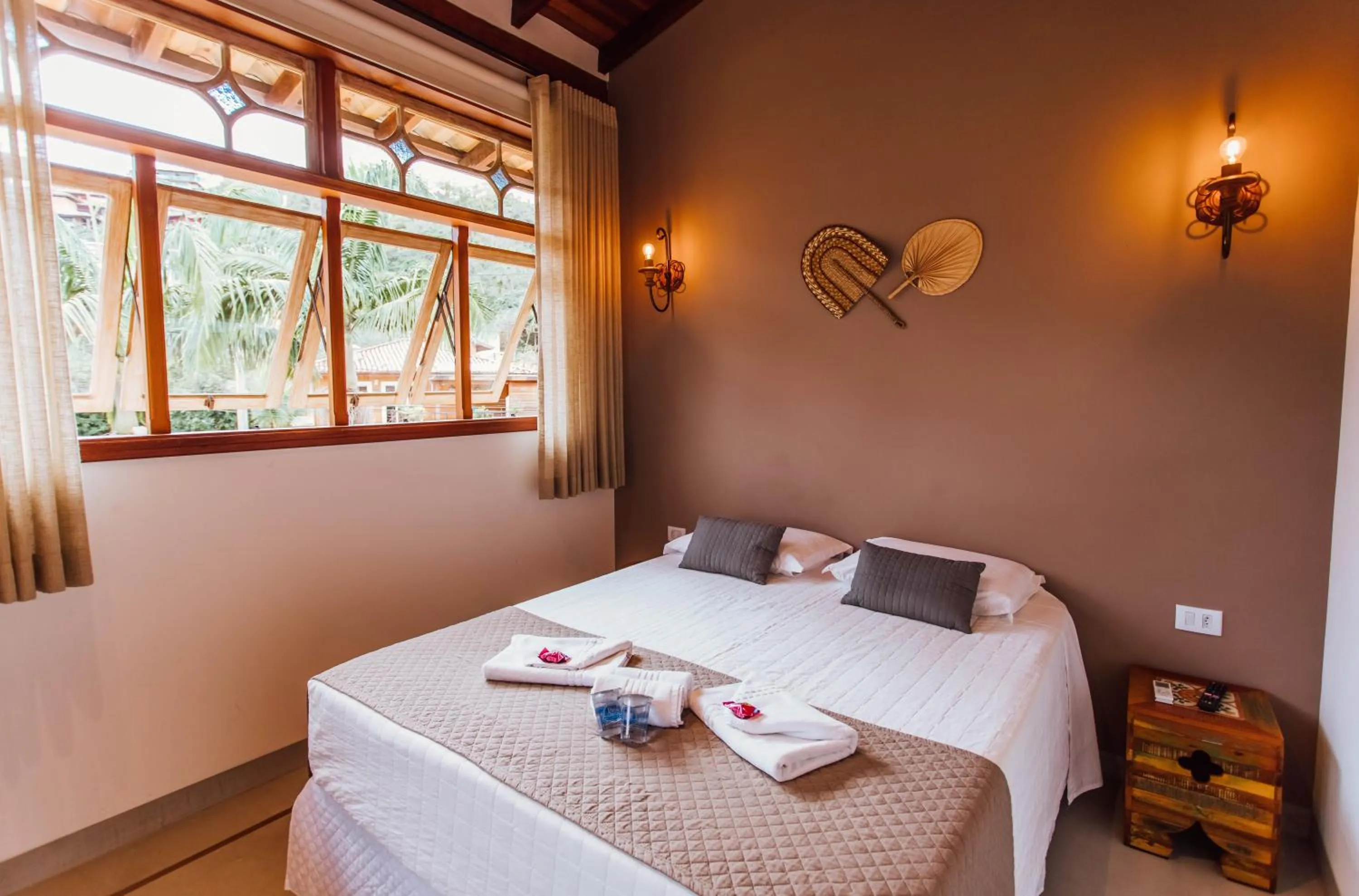 Bed in VELINN Pousada Villa Caiçara