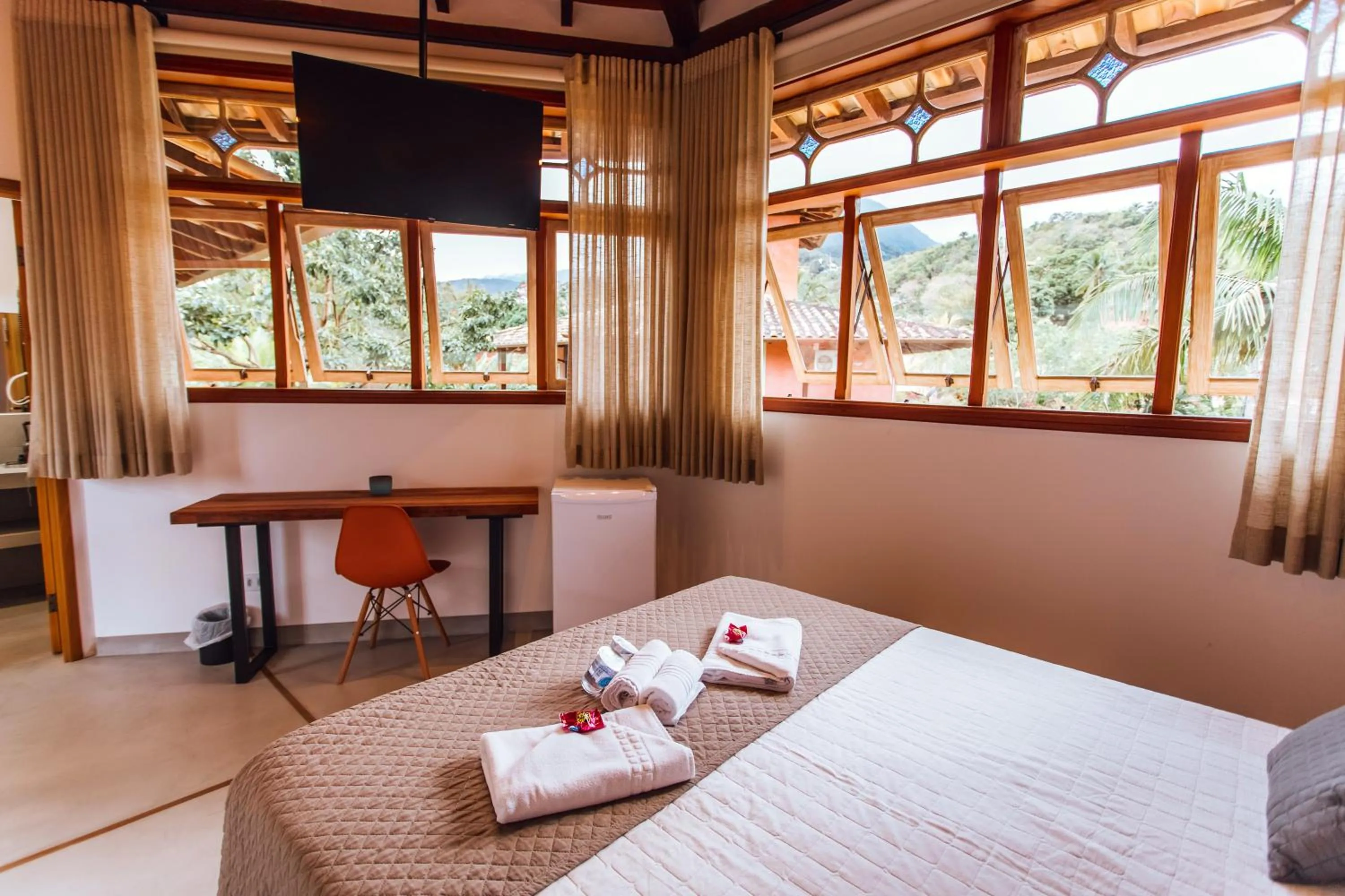 Bed in VELINN Pousada Villa Caiçara