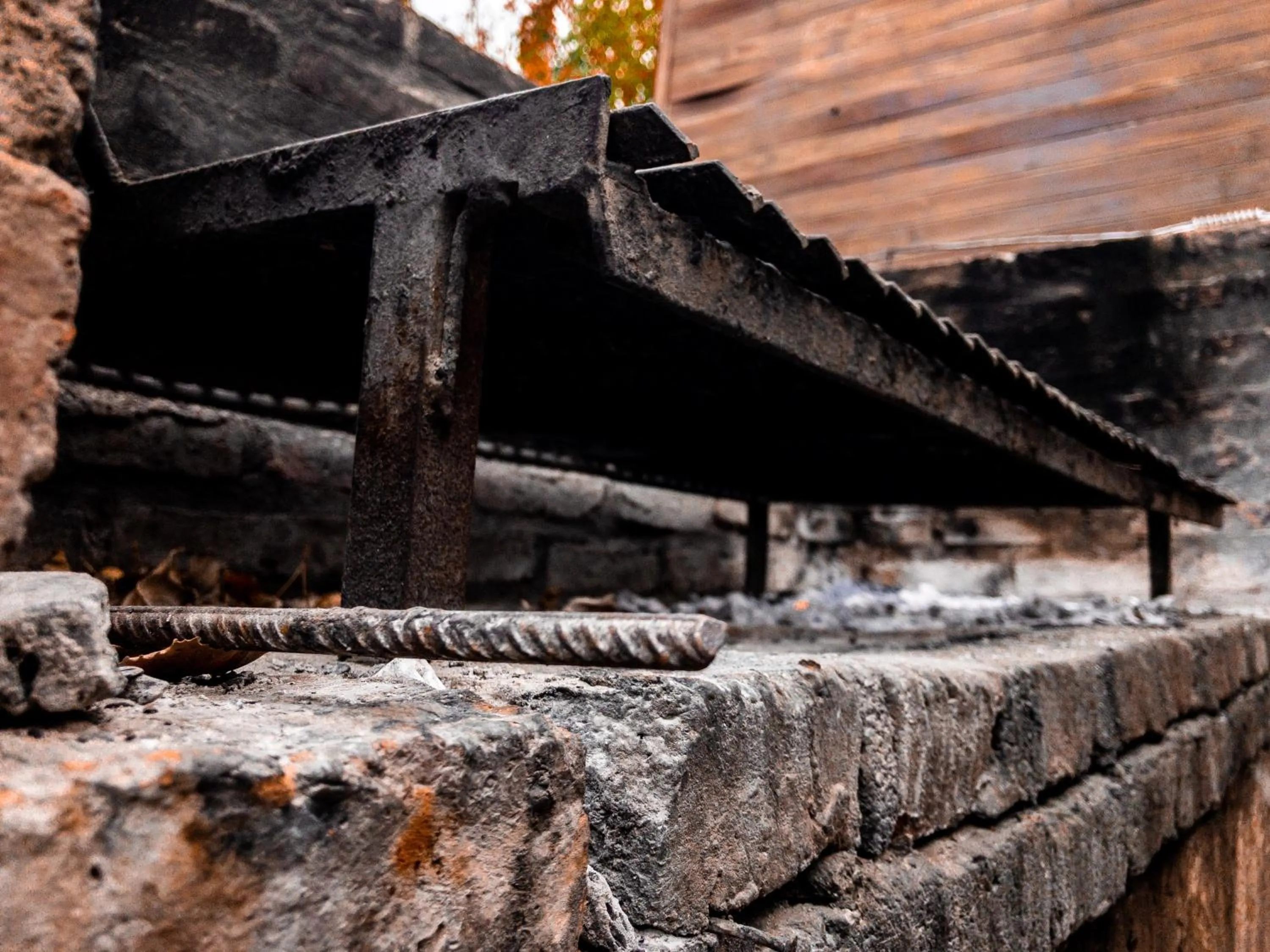 BBQ facilities in Paraiso Patagónico Bungalows and Aparts