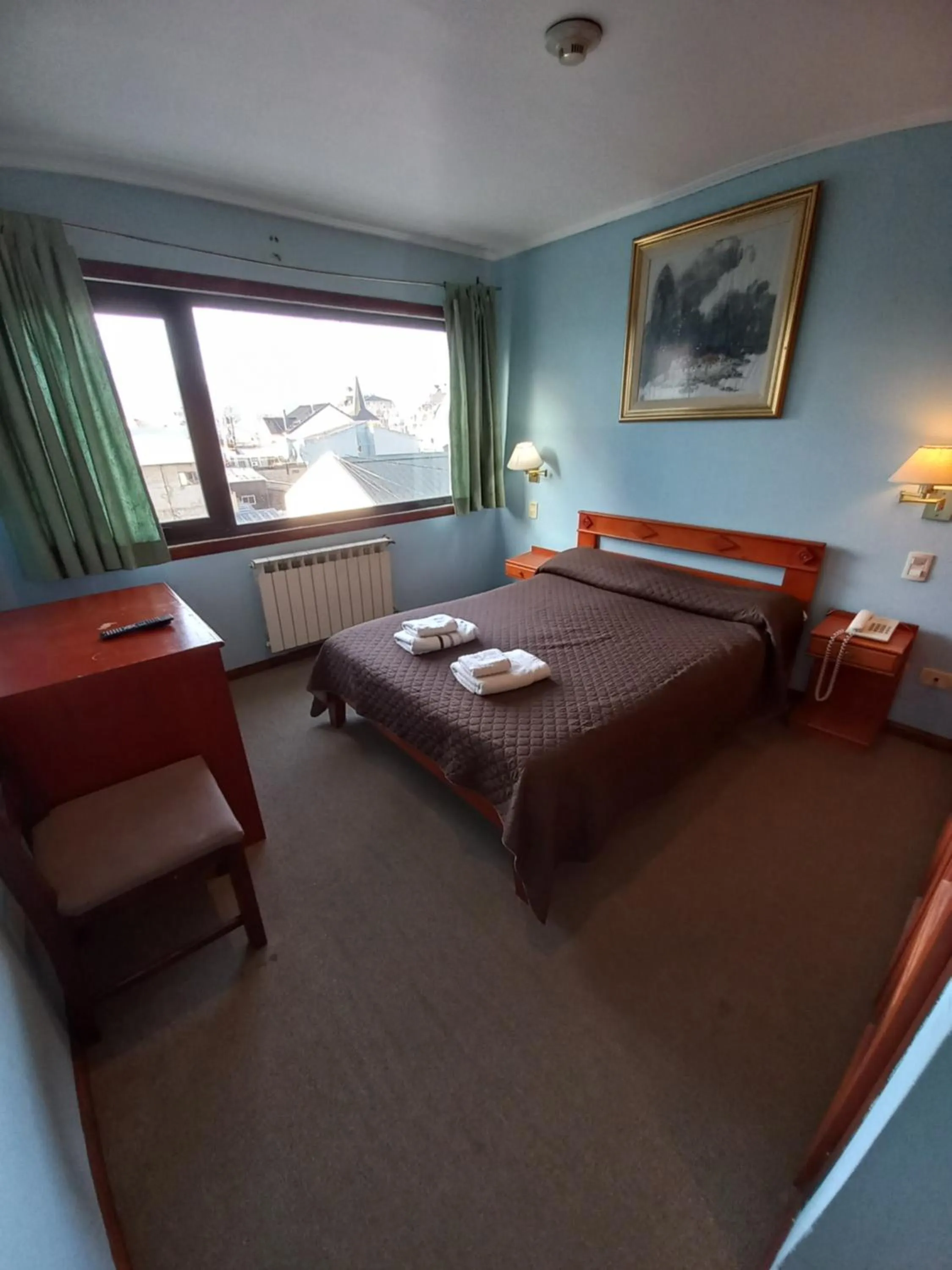 Bed in Hotel Antartida Argentina