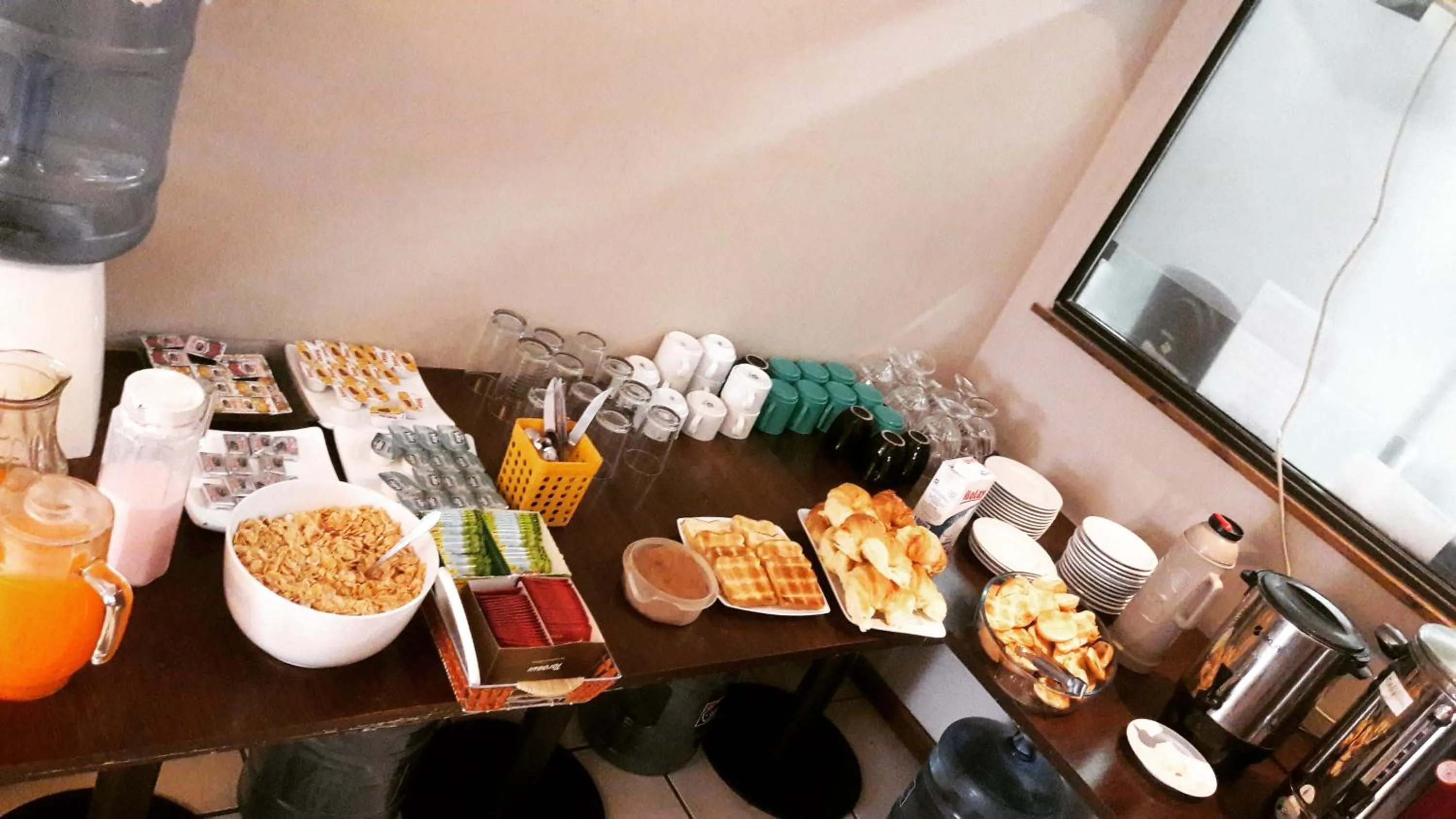 Breakfast in Hotel Antartida Argentina