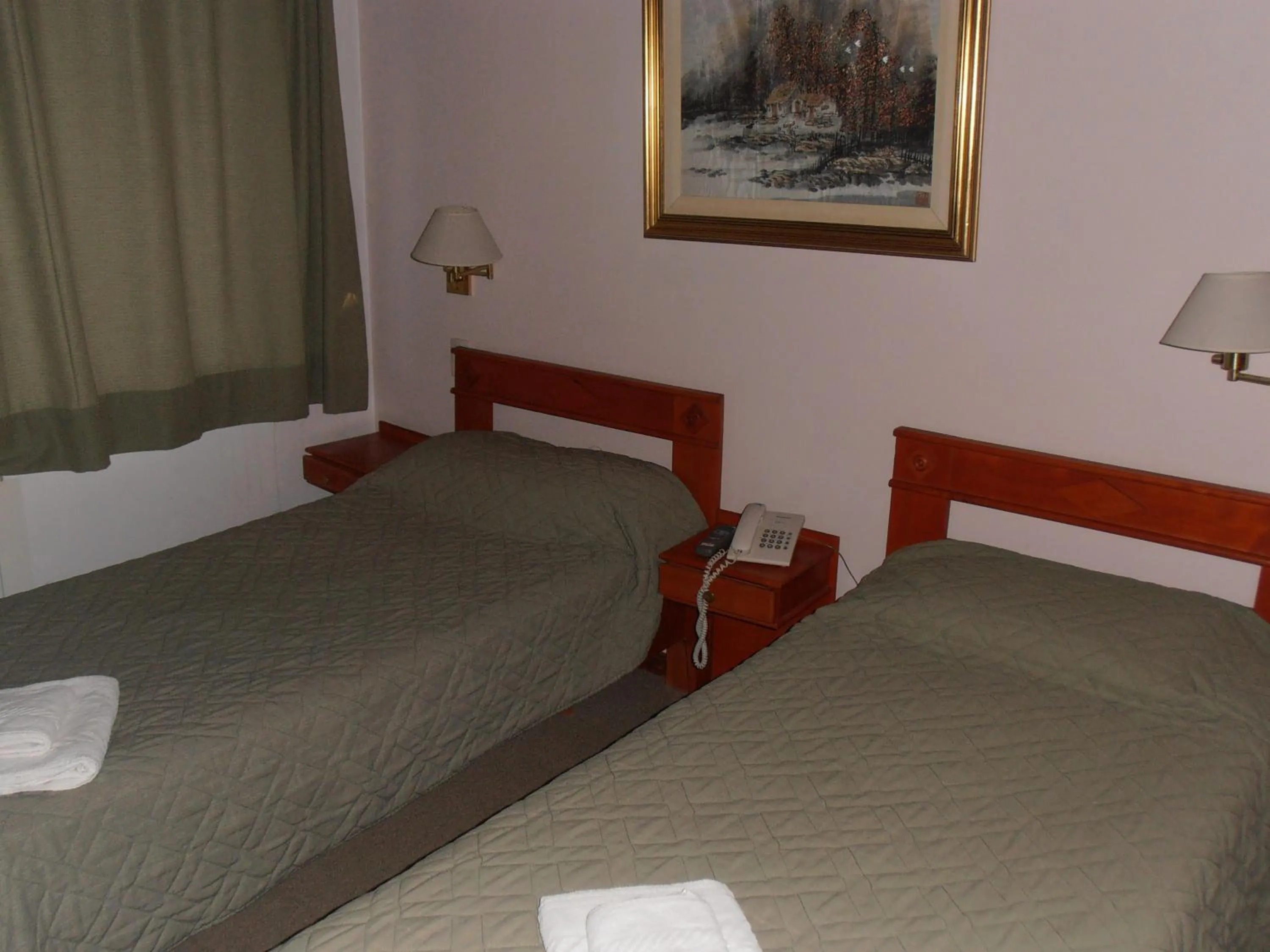 Bed in Hotel Antartida Argentina