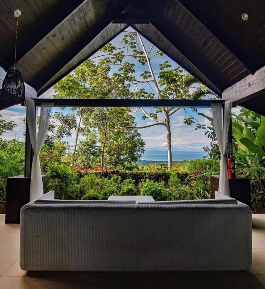Sea view in Oxygen Jungle Villas & Spa