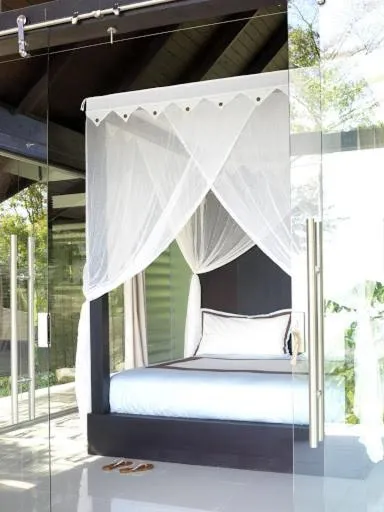 Bed in Oxygen Jungle Villas & Spa