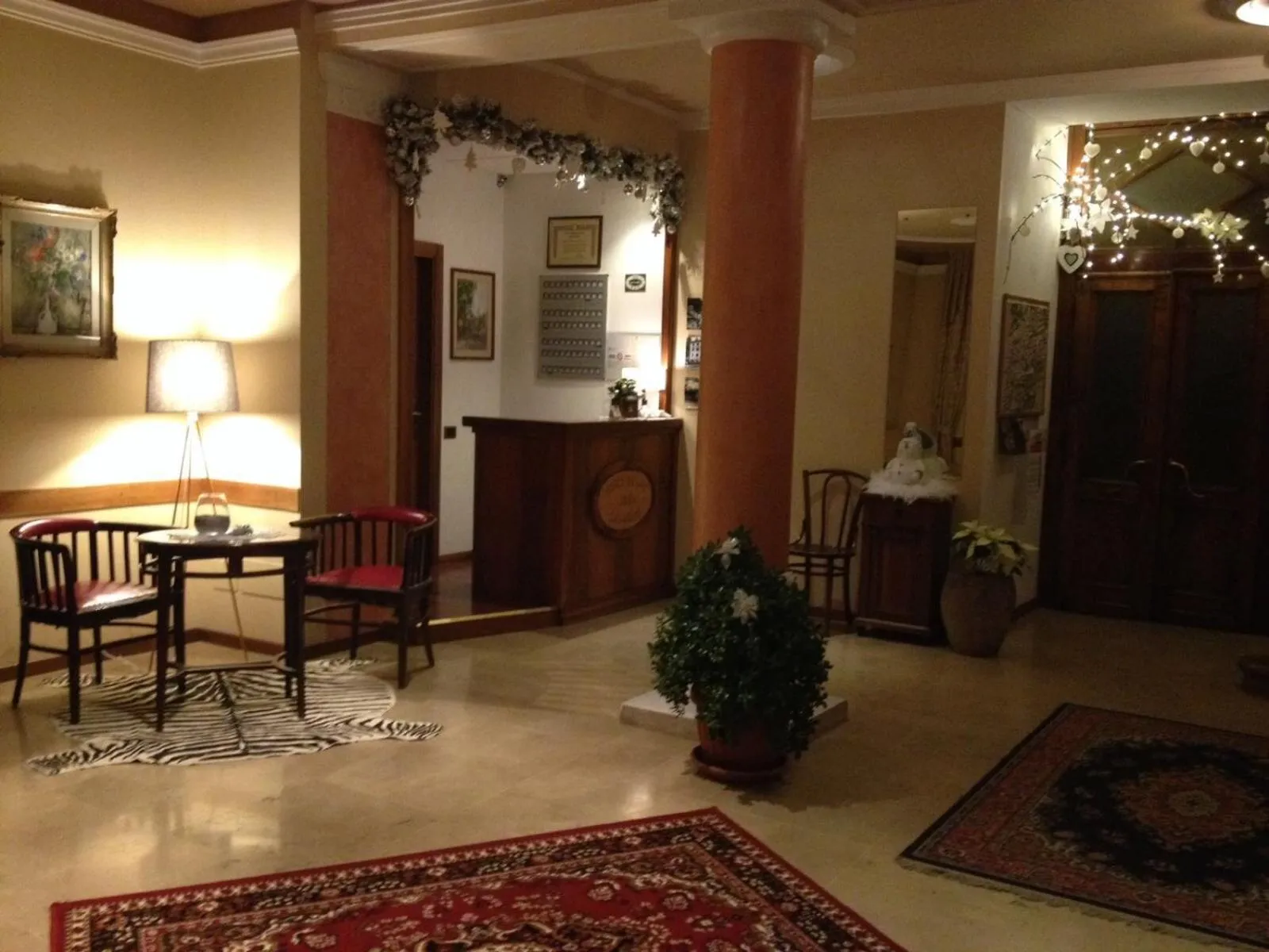 Lobby or reception in Hotel du Lac Parc & Residence