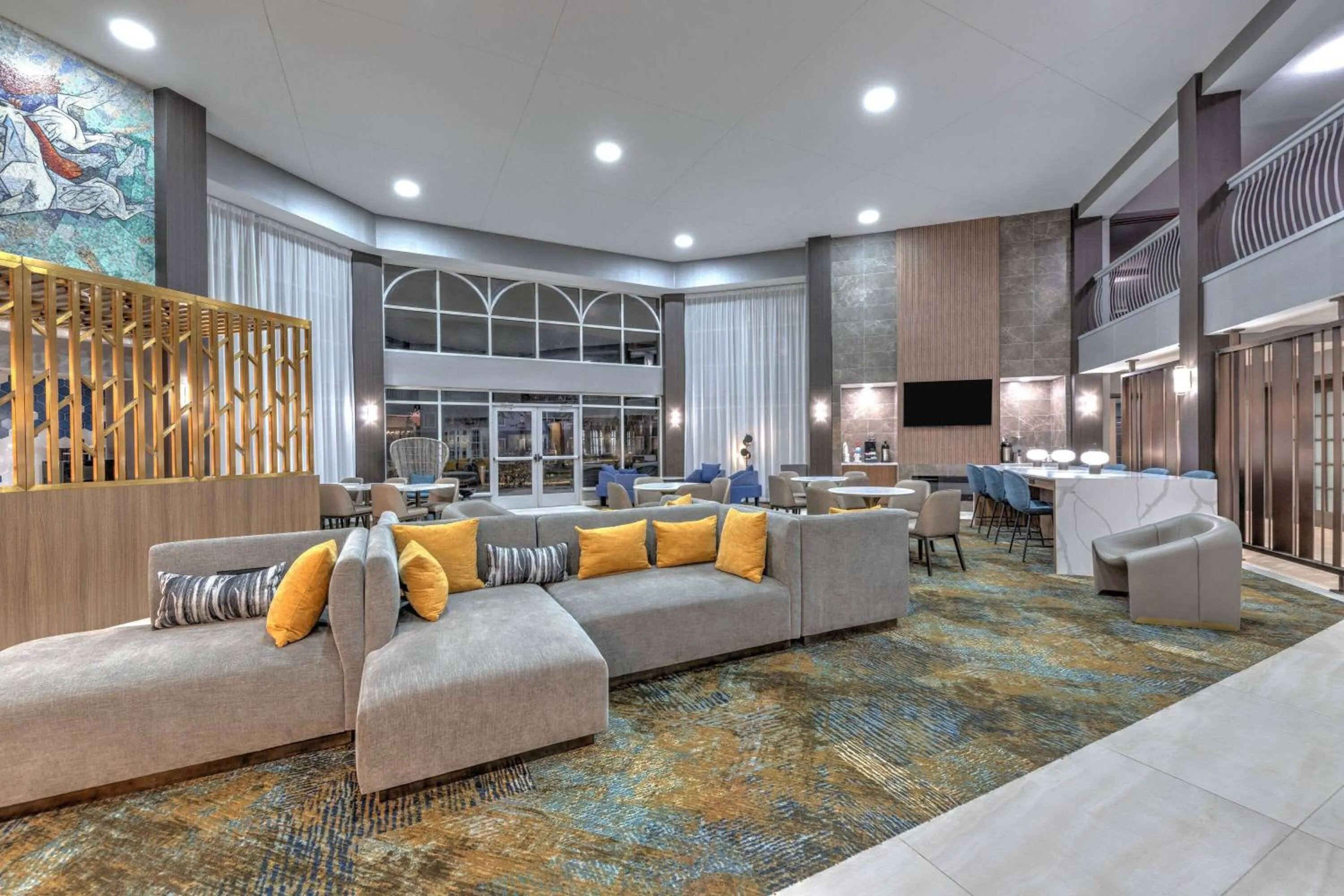 Lobby or reception in La Quinta by Wyndham Dallas DFW Airport North