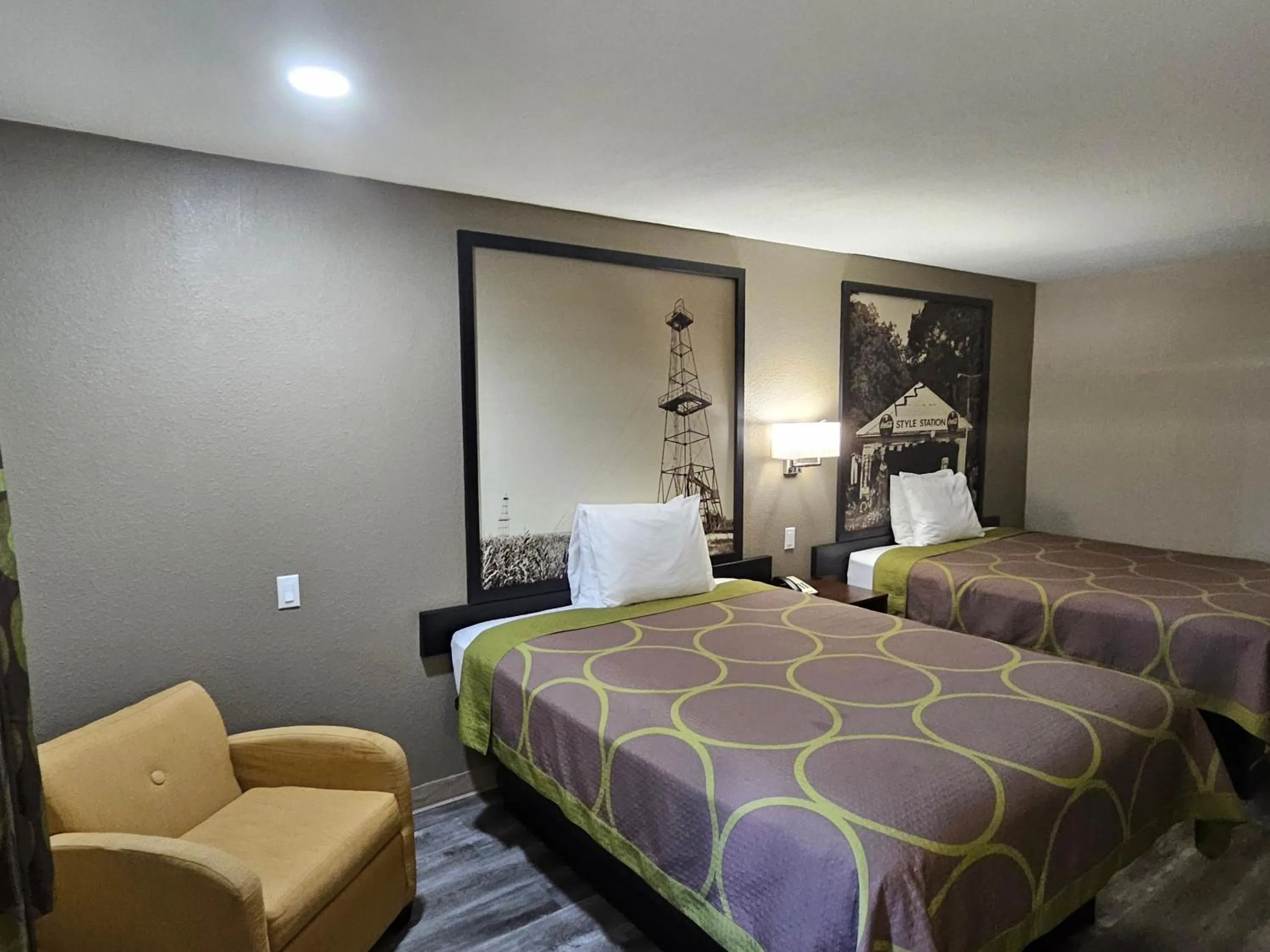 Bed in Super 8 by Wyndham Buffalo