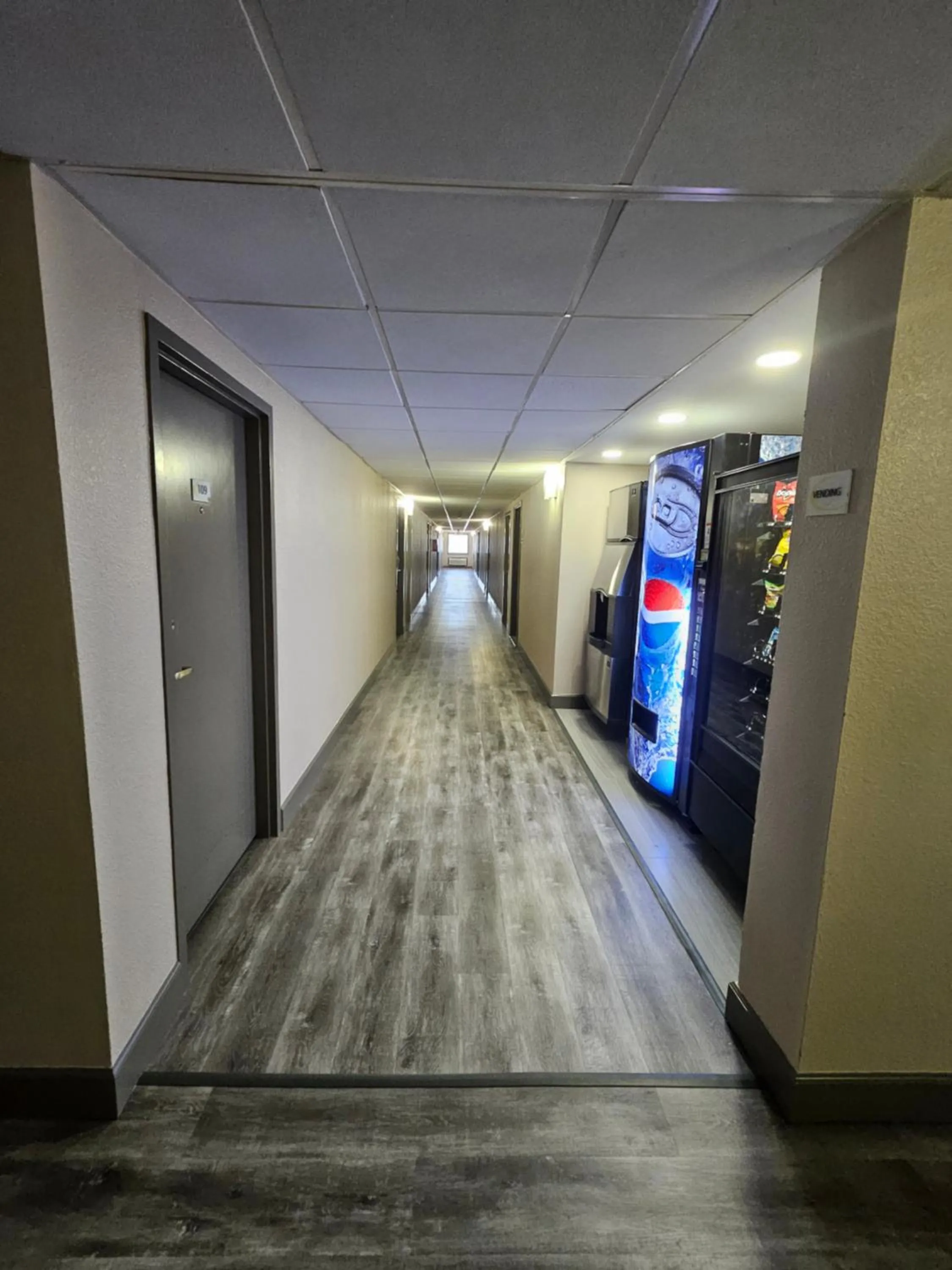 vending machine in Super 8 by Wyndham Buffalo