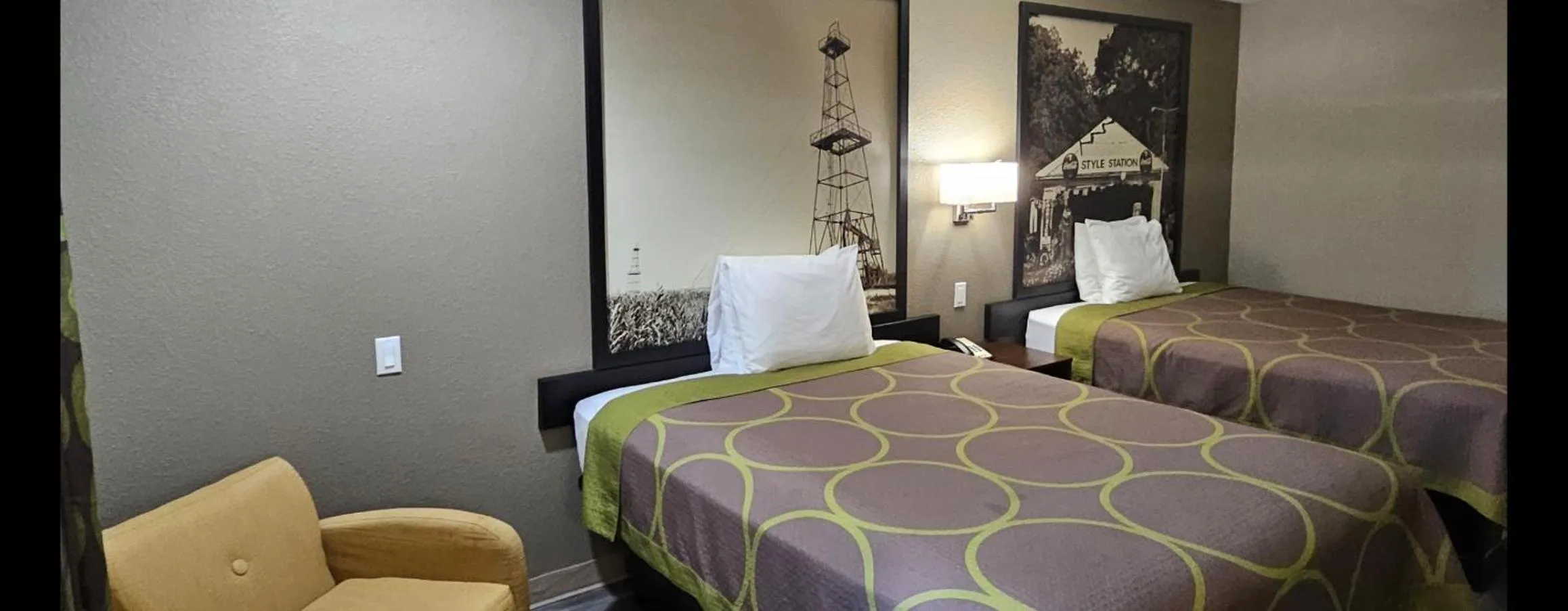 Bed in Super 8 by Wyndham Buffalo