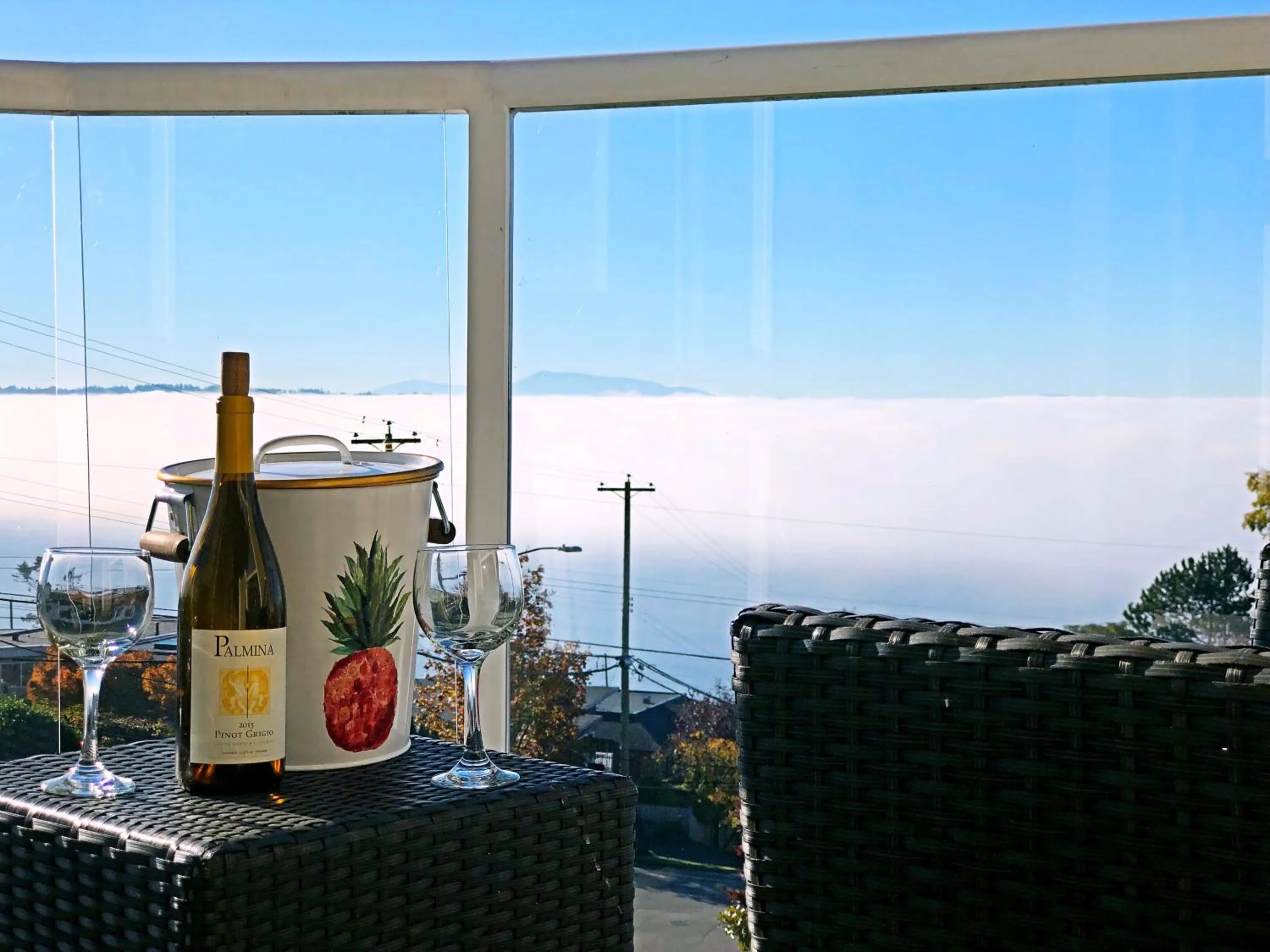 Balcony/Terrace in Star of the Sea guest house