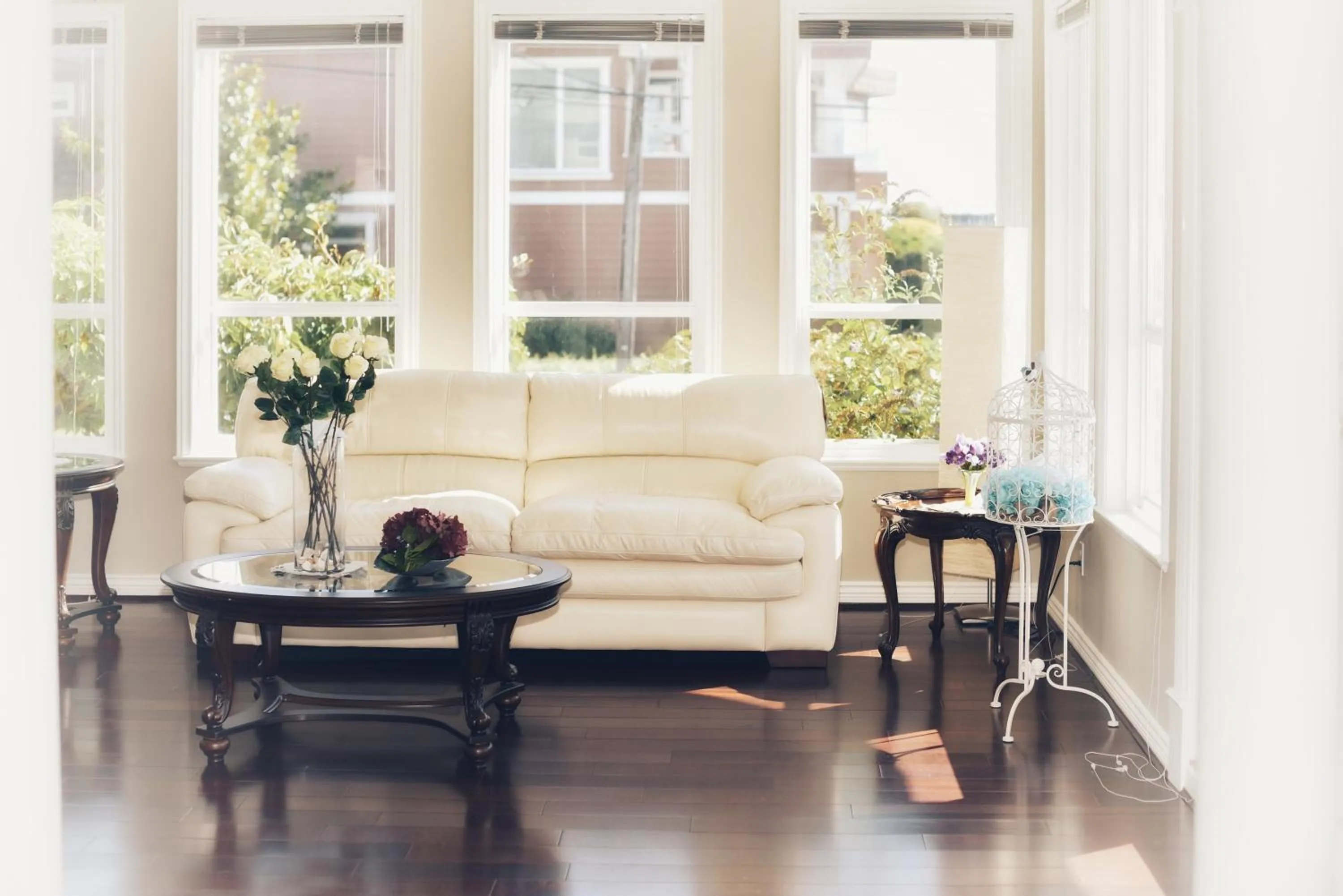 Living room in Star of the Sea guest house