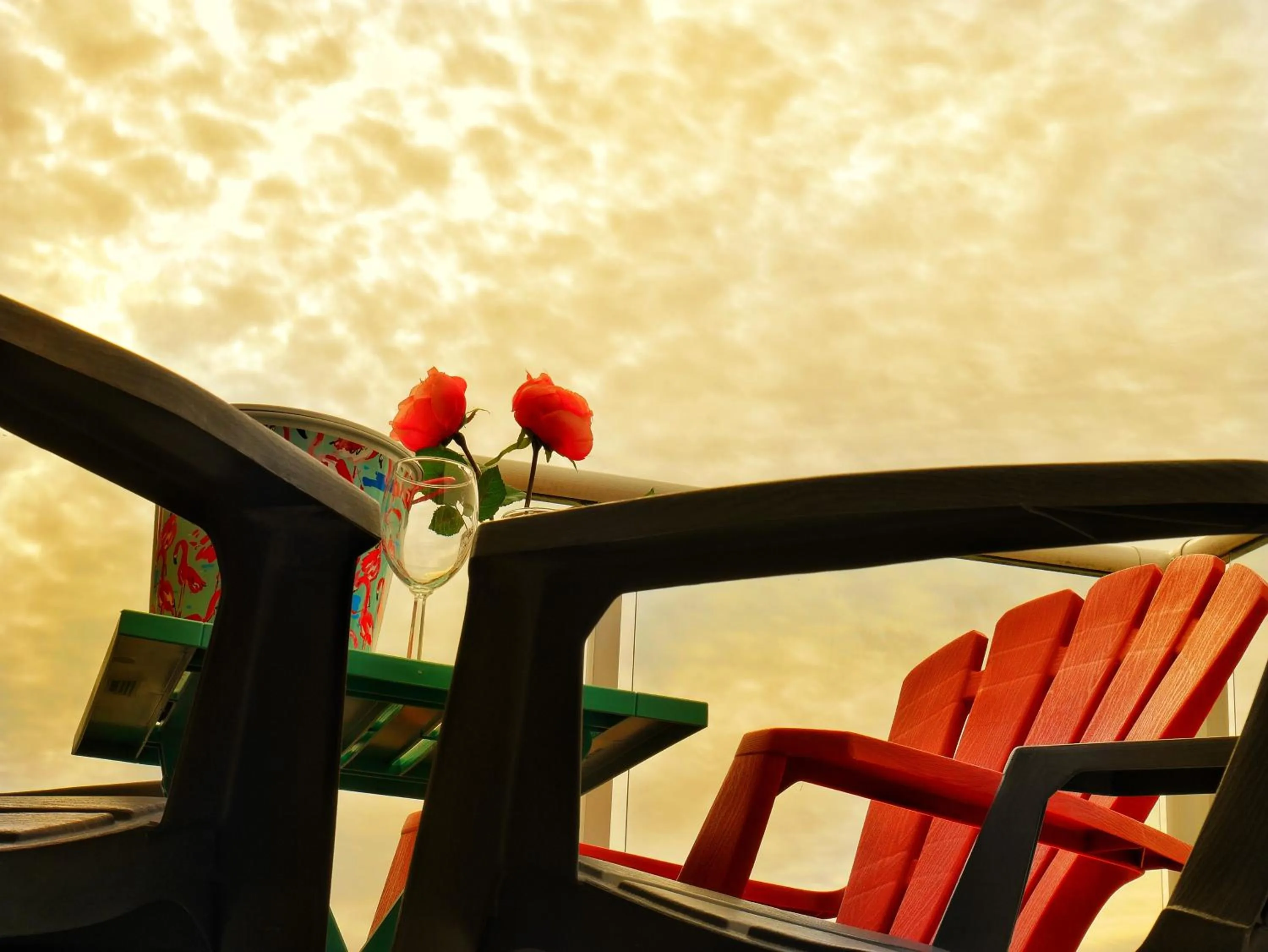 Balcony/Terrace in Star of the Sea guest house