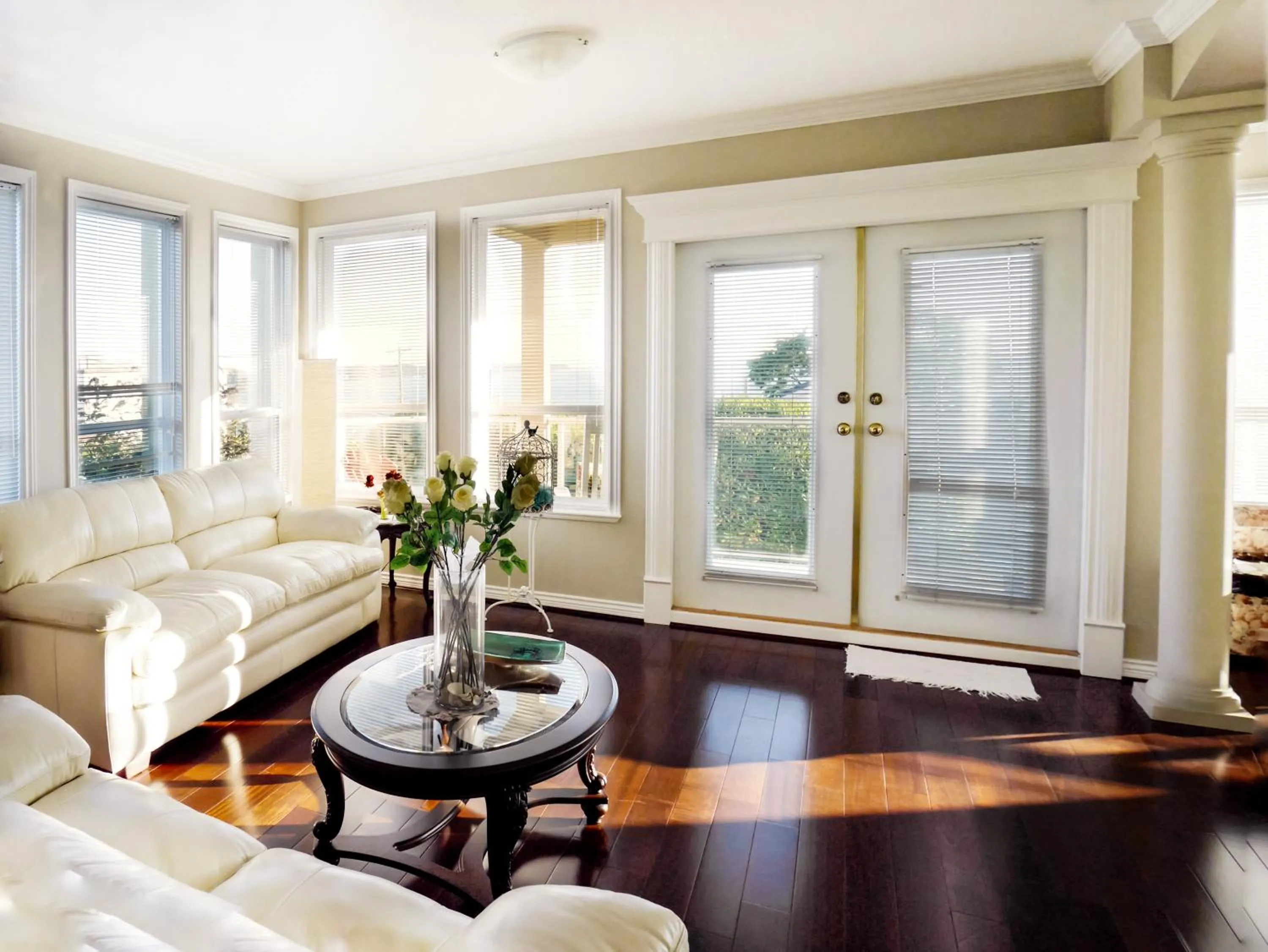 Communal lounge/ TV room in Star of the Sea guest house