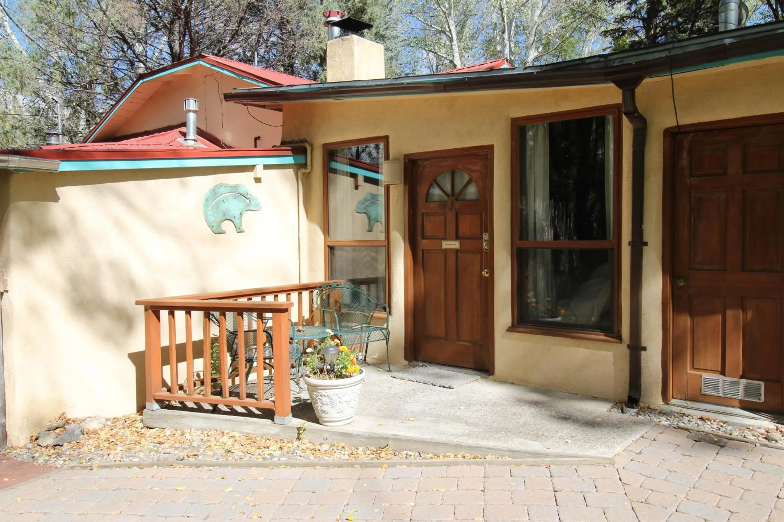 Patio in Dreamcatcher B&B