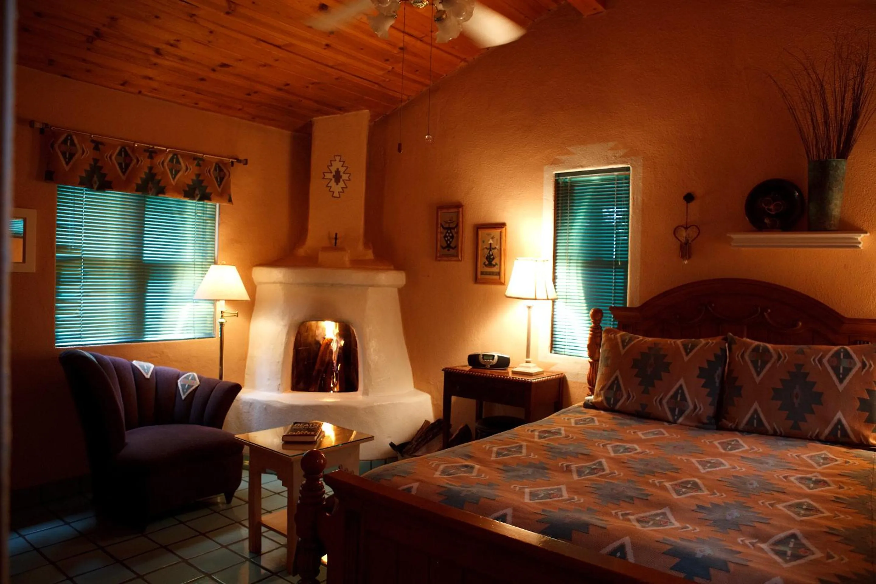 Decorative detail, Bed in Dreamcatcher B&B