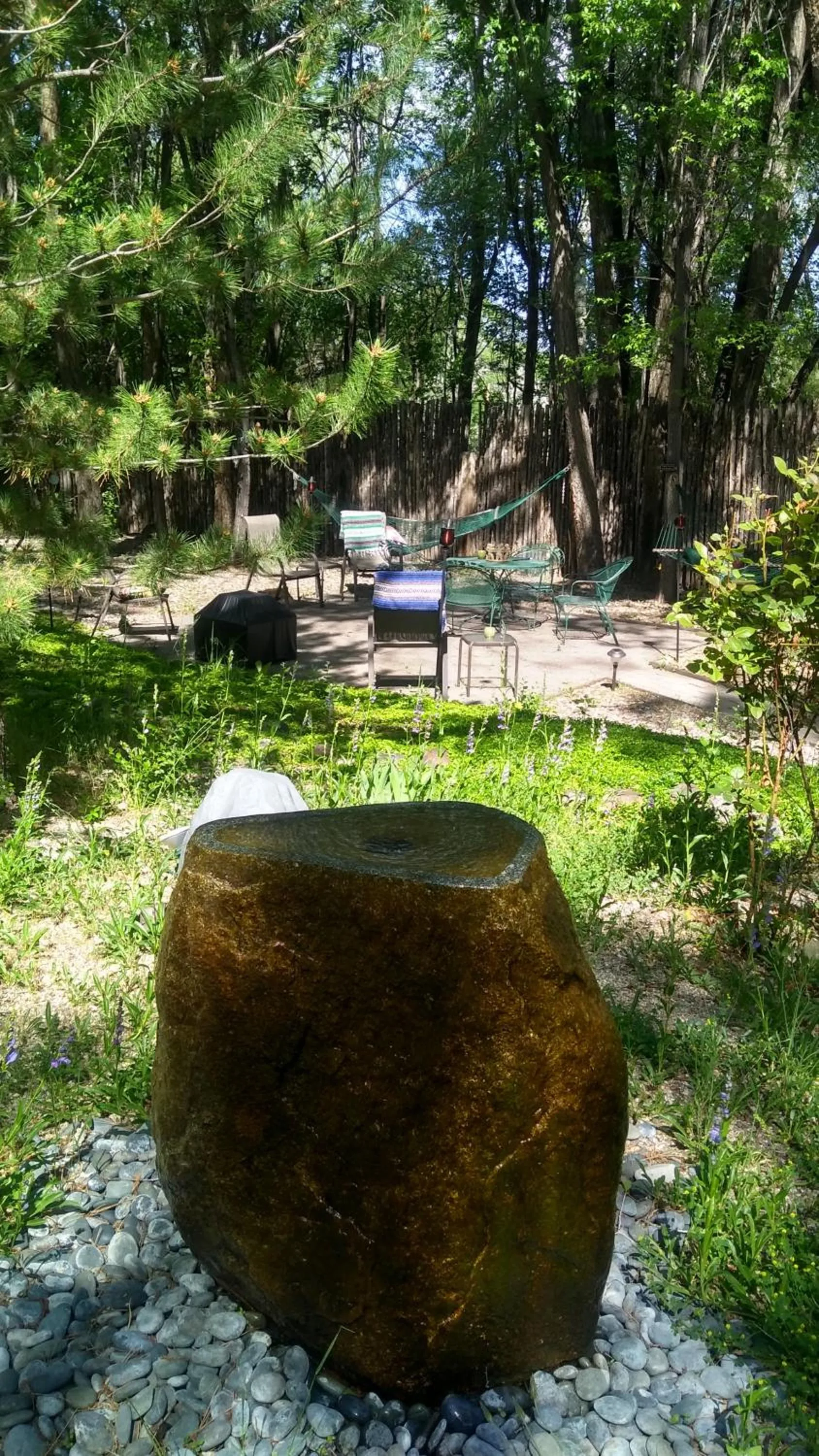 Garden in Dreamcatcher B&B