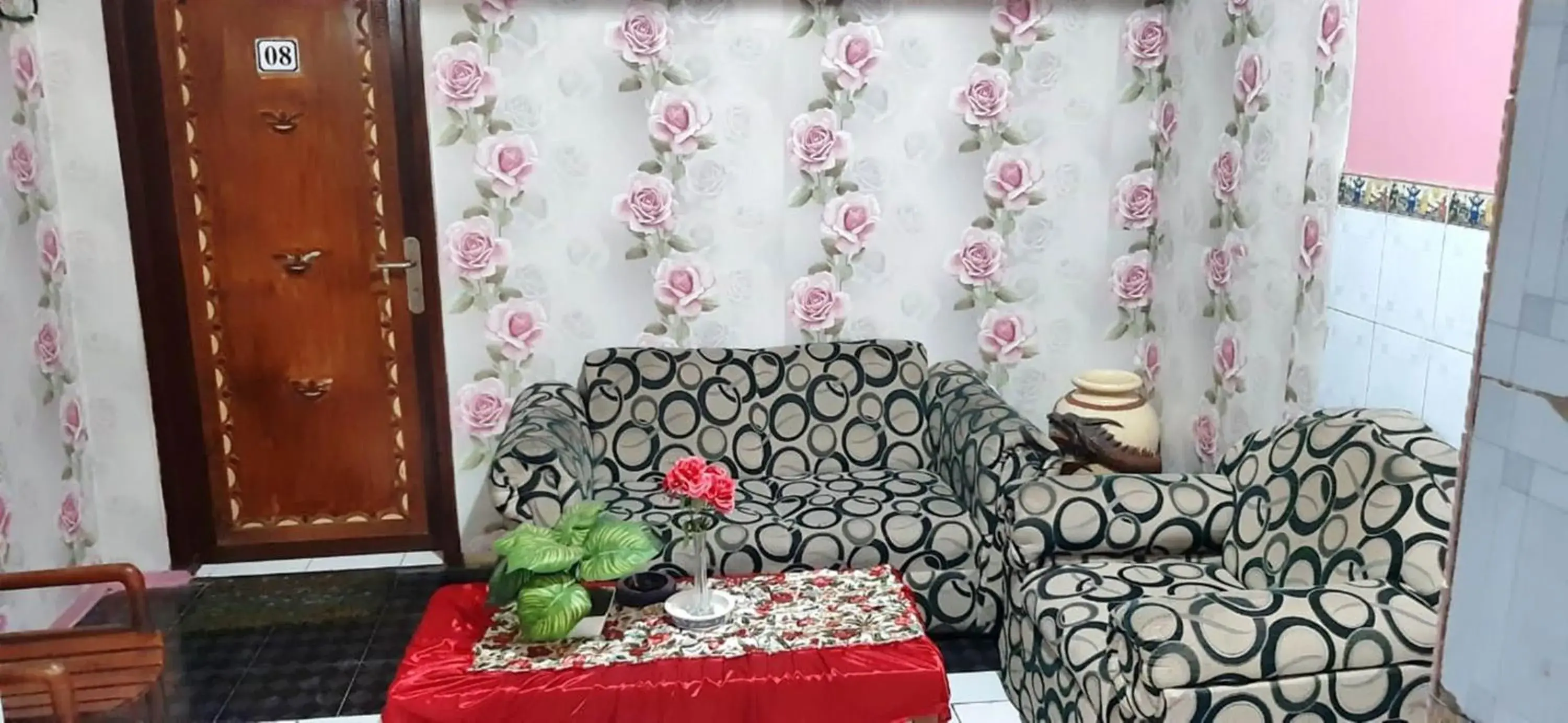 Bedroom in Dharmawati Homestay Syariah at Terminal Purabaya Bedroom in Dharmawati Homestay Syariah at Terminal Purabaya