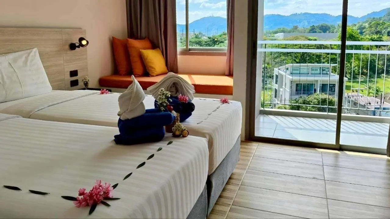 Bedroom, Bed in Beehive Boutique Hotel Phuket