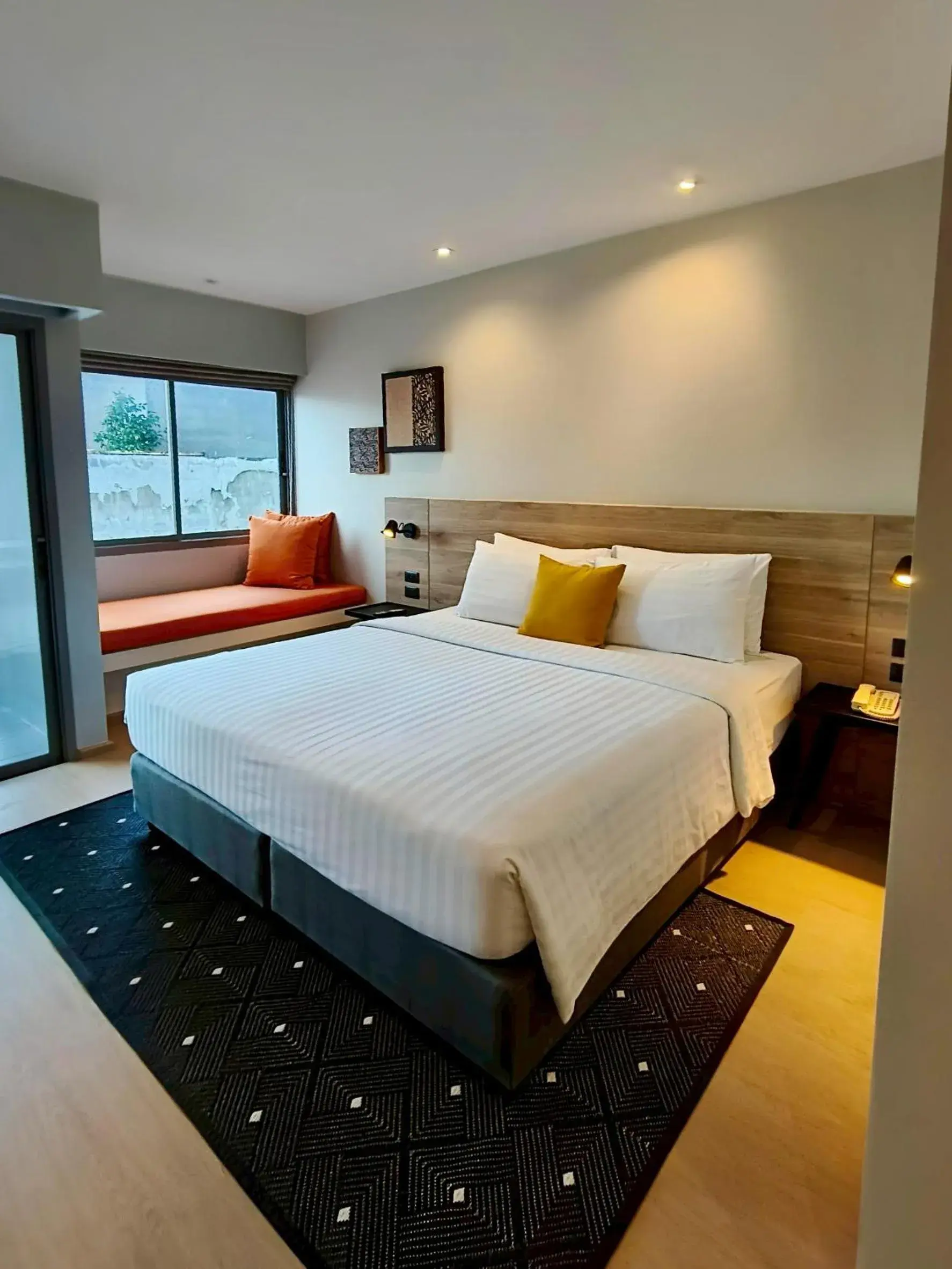 Bed in Beehive Boutique Hotel Phuket Bed in Beehive Boutique Hotel Phuket