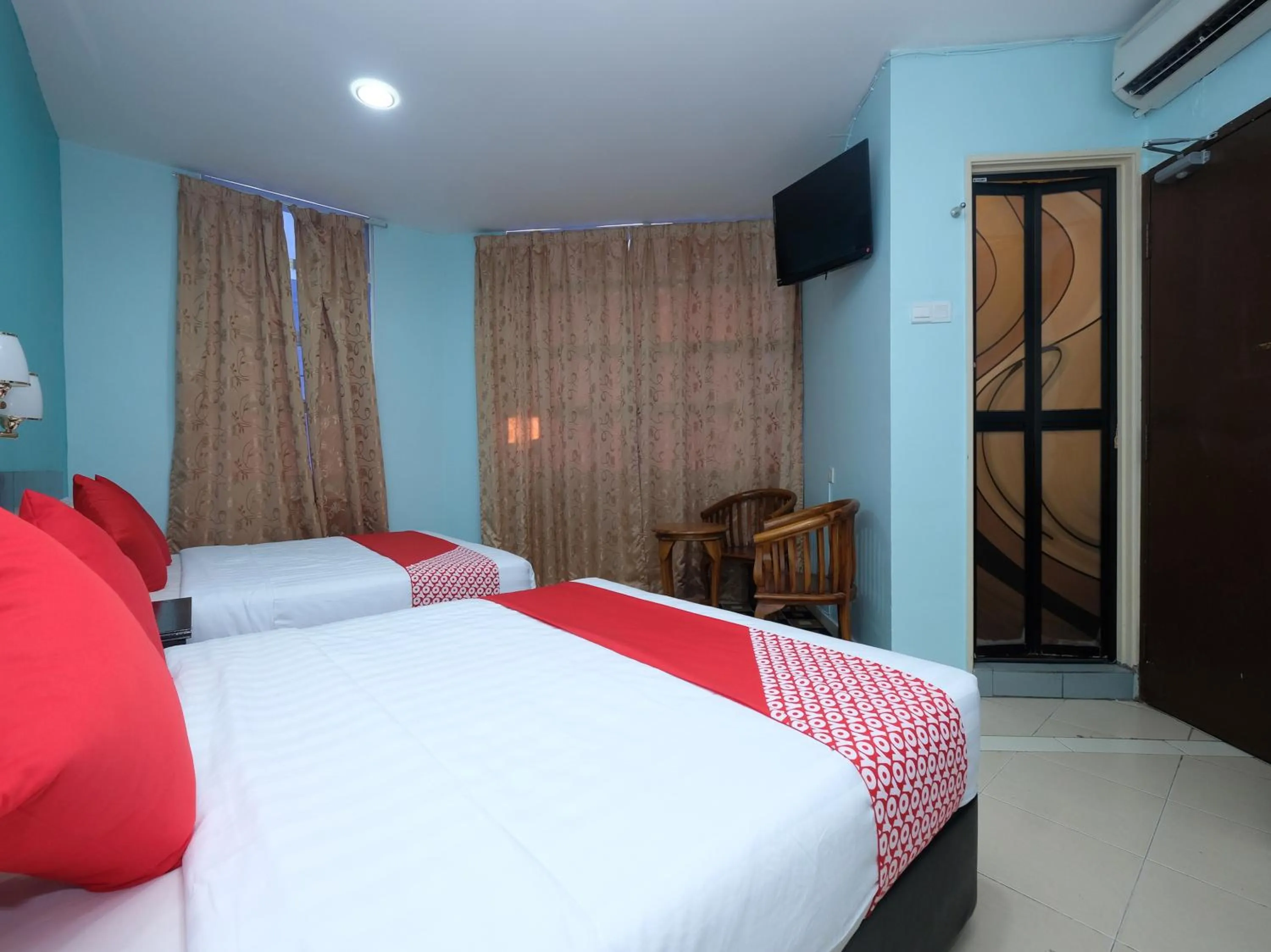 Bed in Marjan Hotel Sdn Bhd