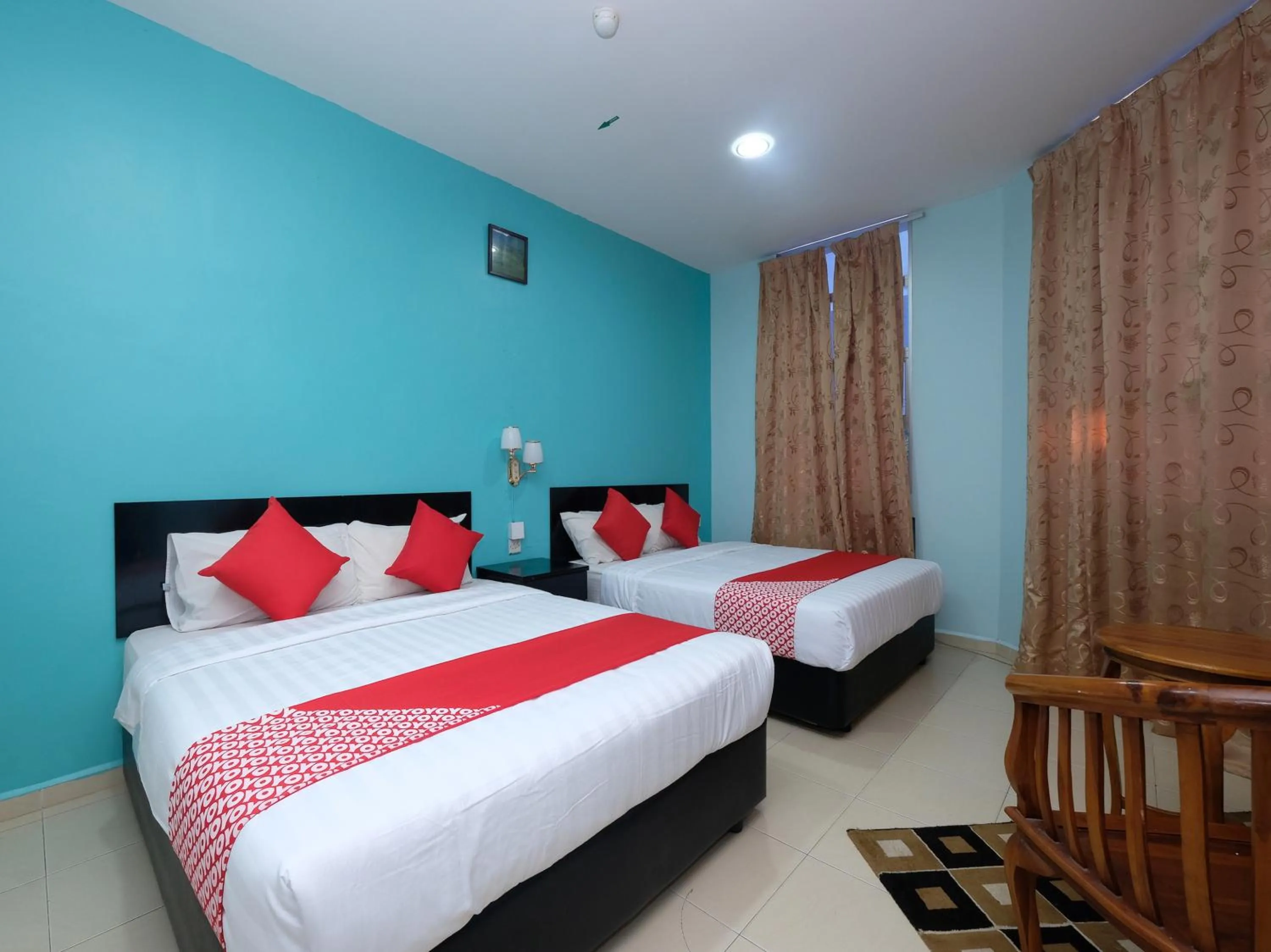 Bed in Marjan Hotel Sdn Bhd