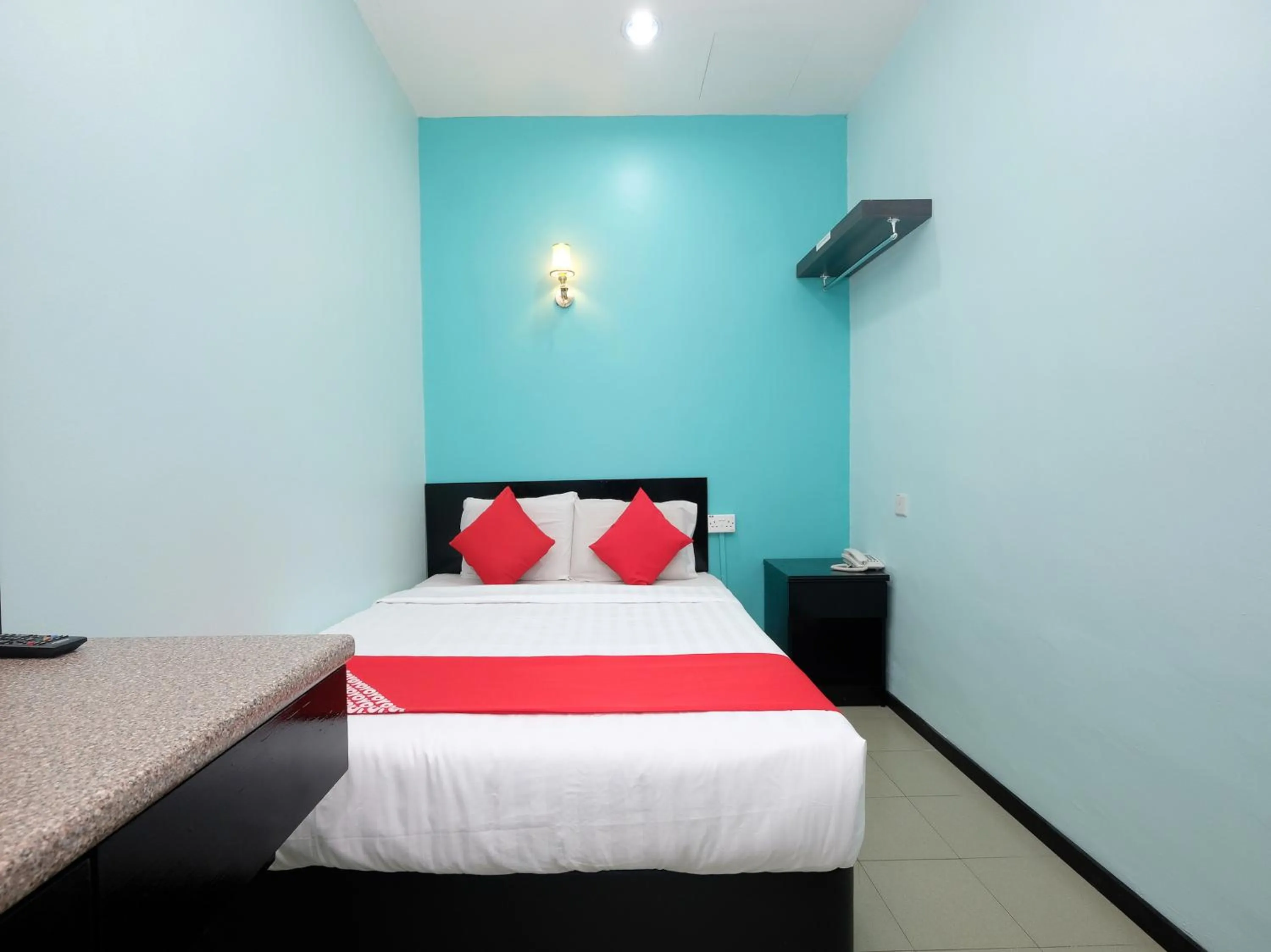 Bed in Marjan Hotel Sdn Bhd