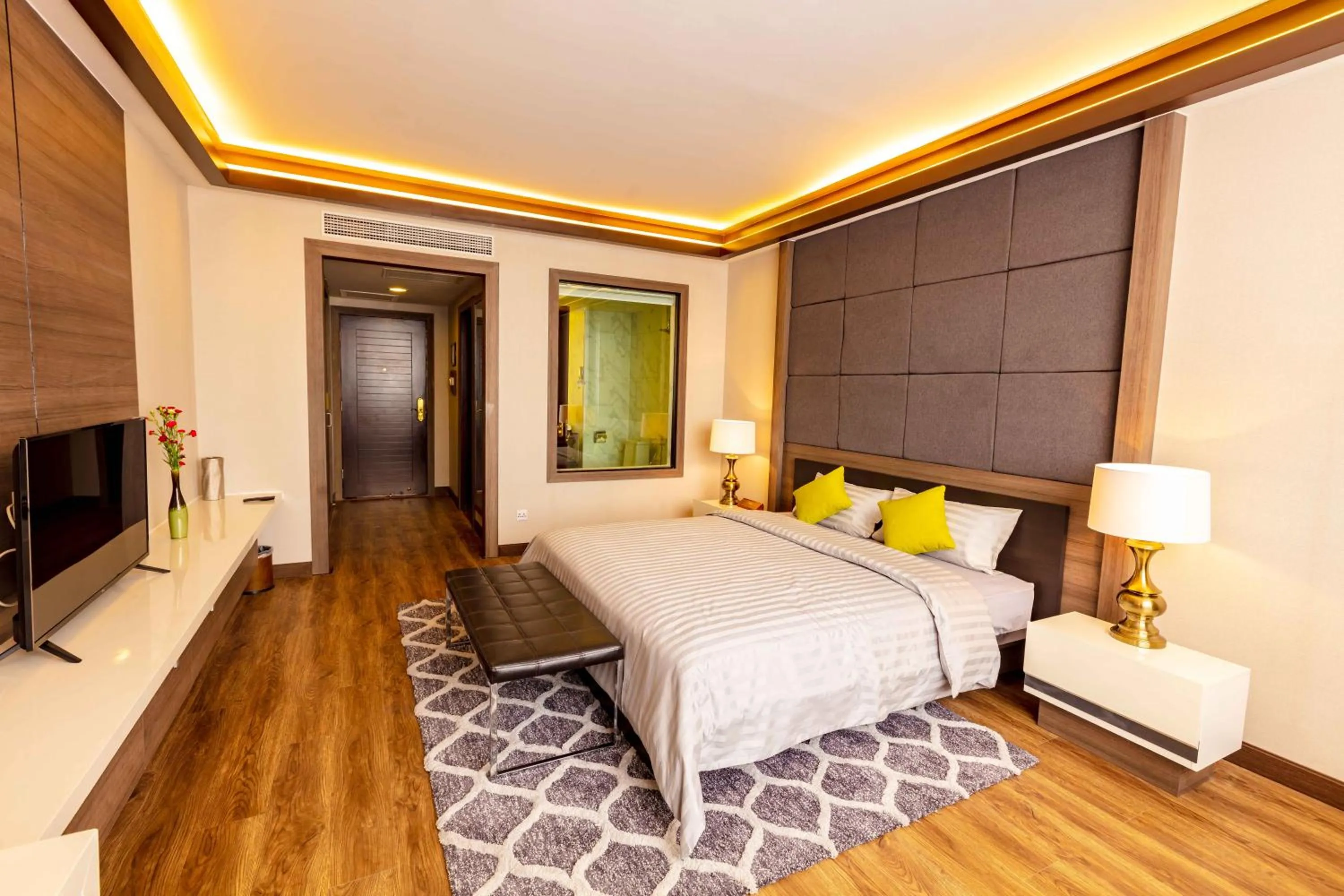 Photo of the whole room, Bed in Savan Resorts