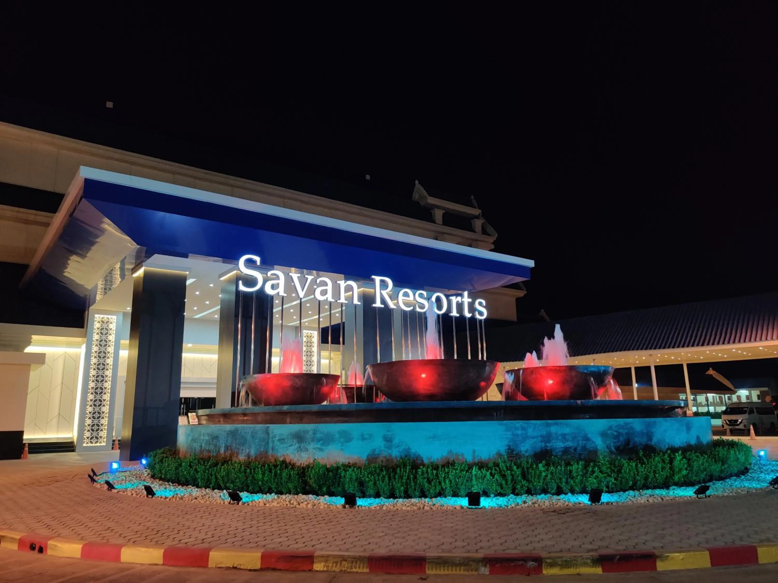 Facade/entrance in Savan Resorts