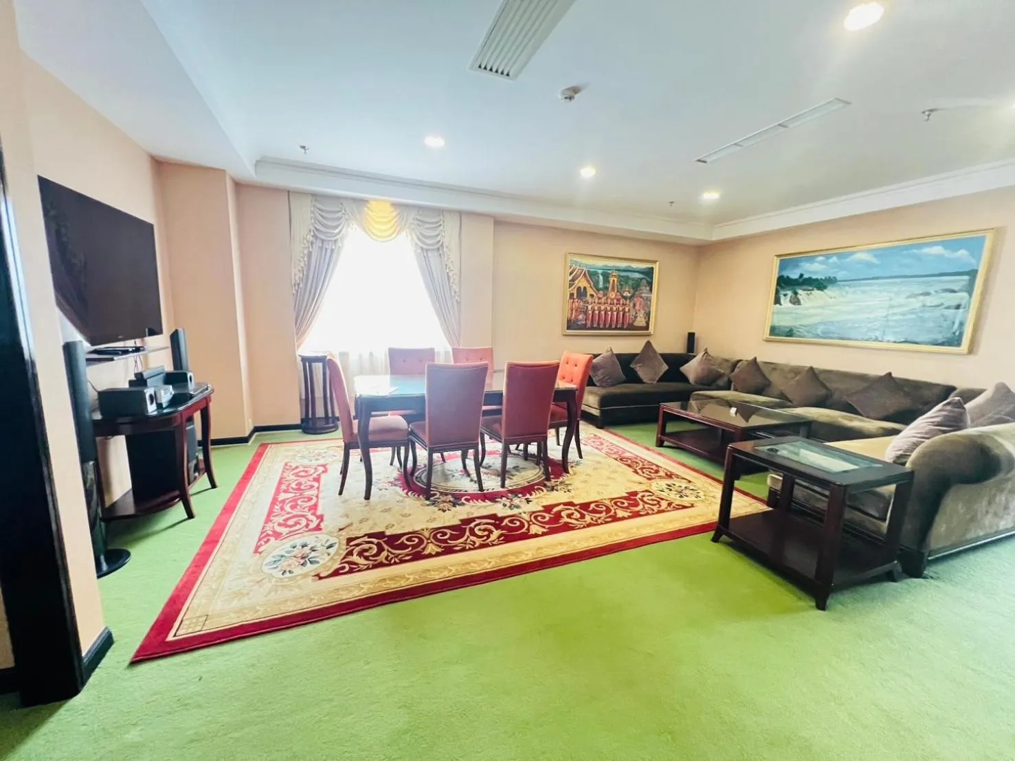 Living room in Savan Resorts