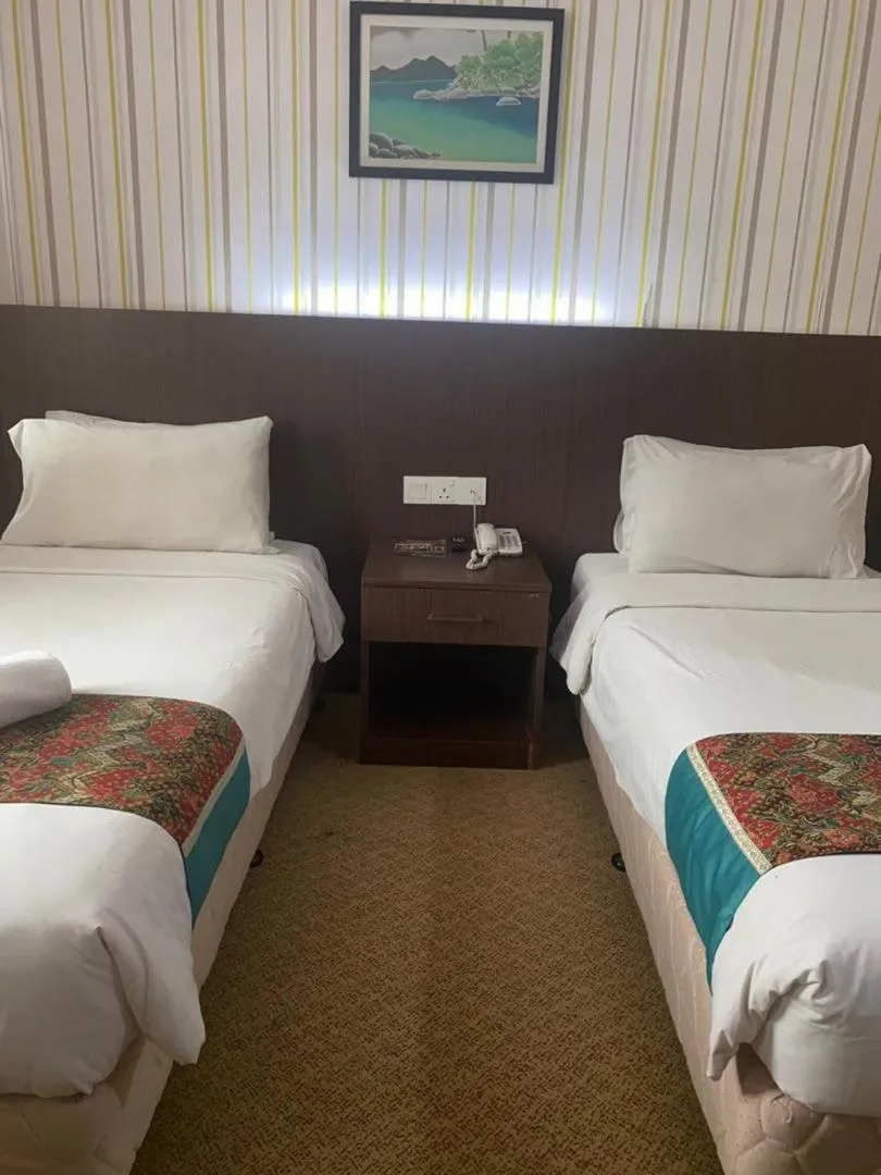 Bed in Hotel DarulMakmur Jerantut
