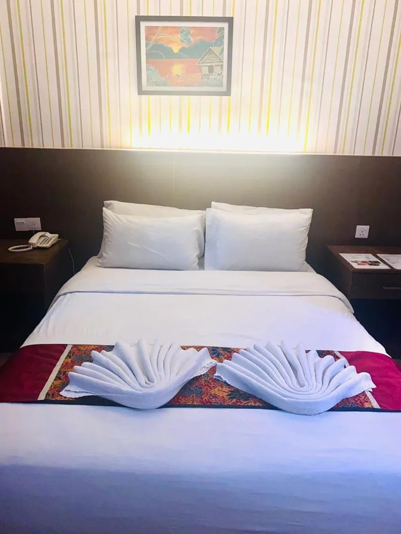 Bed in Hotel DarulMakmur Jerantut