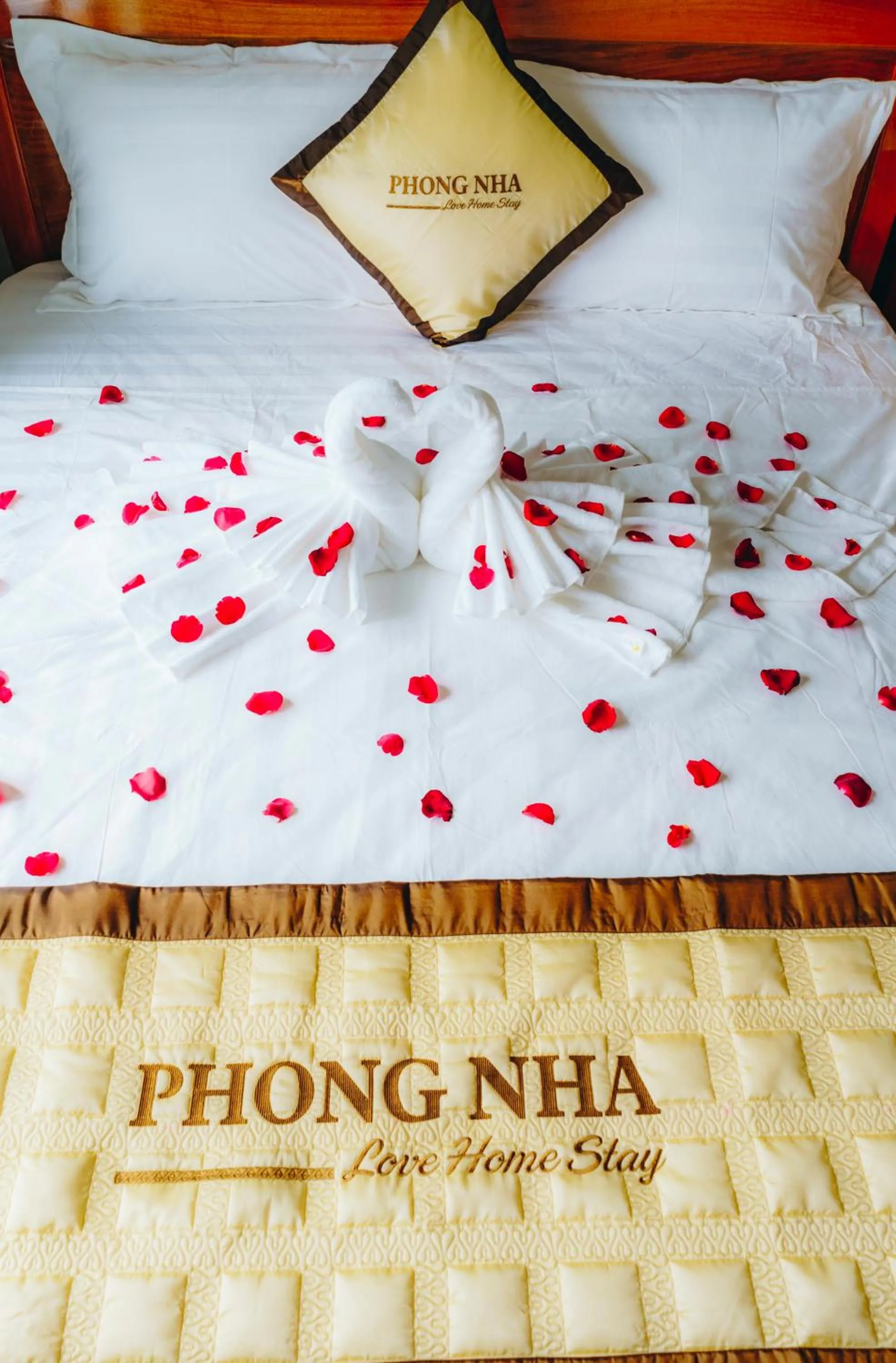 Bed in Phong Nha Love Homestay
