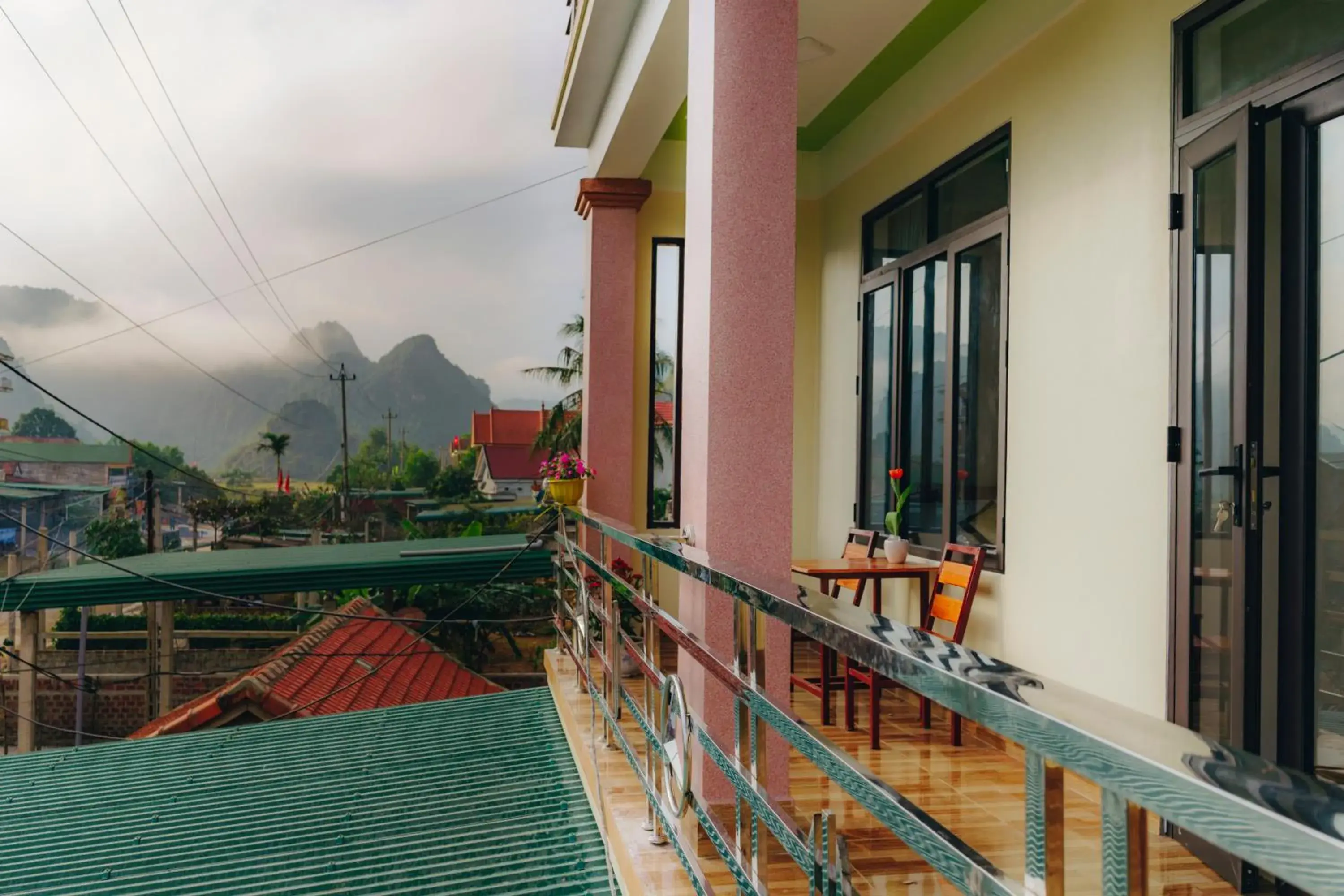 Queen Room with Garden View in Phong Nha Love Homestay Queen Room with Garden View in Phong Nha Love Homestay