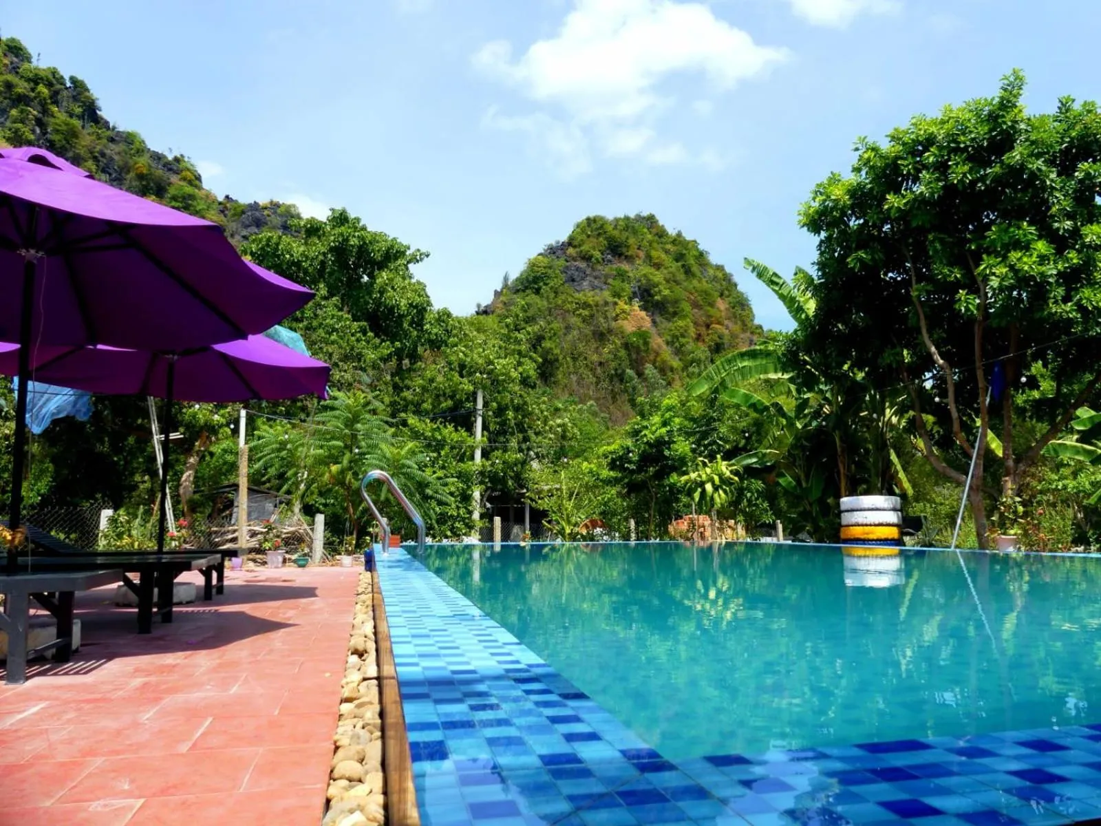 Swimming pool in Phong Nha Love Homestay