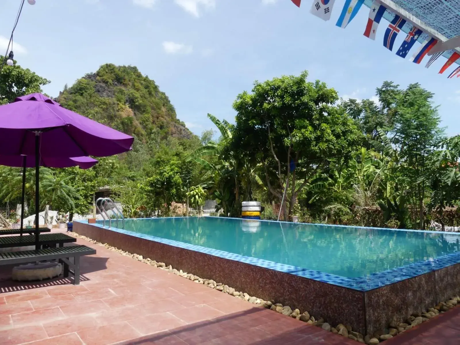 Swimming pool in Phong Nha Love Homestay Swimming pool in Phong Nha Love Homestay