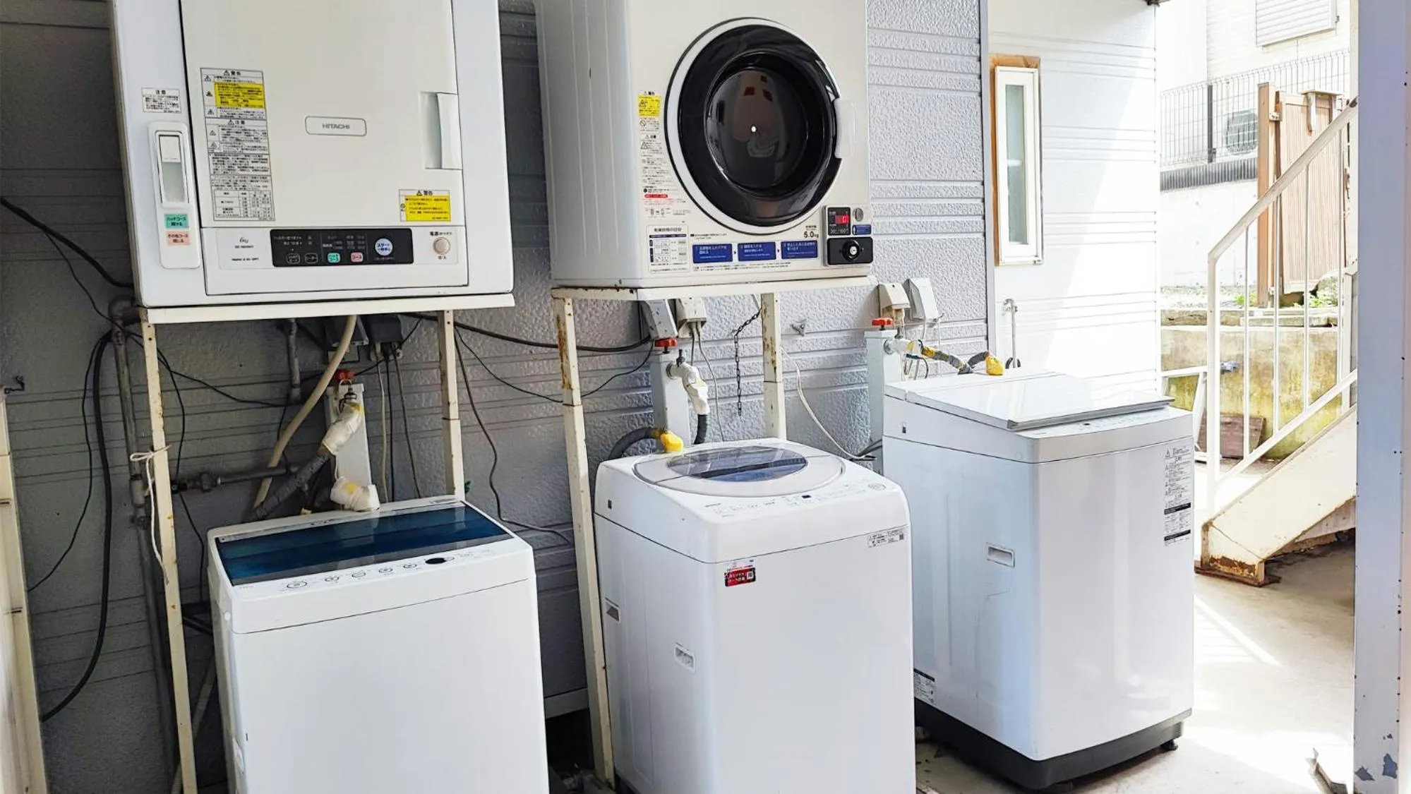 laundry in Hotel Frontier