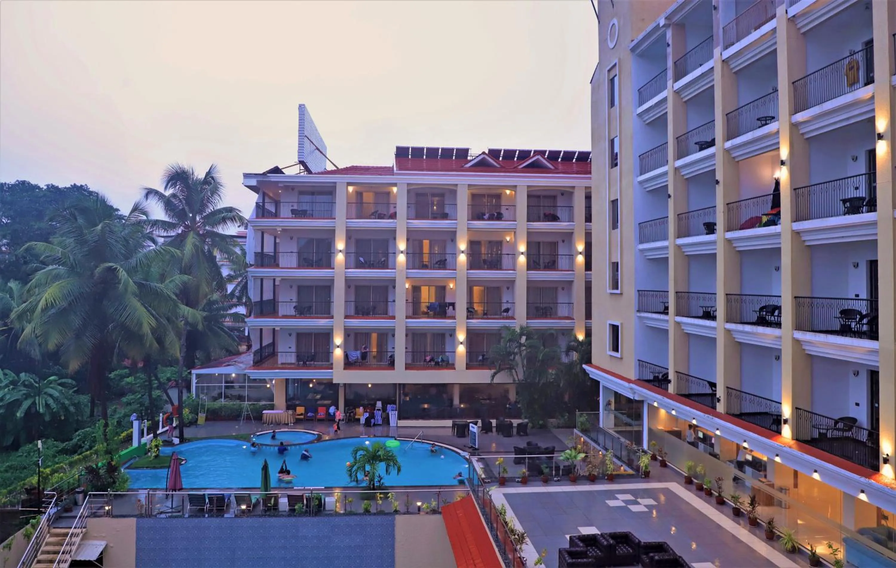 Property building in Golden Tulip Candolim, Goa