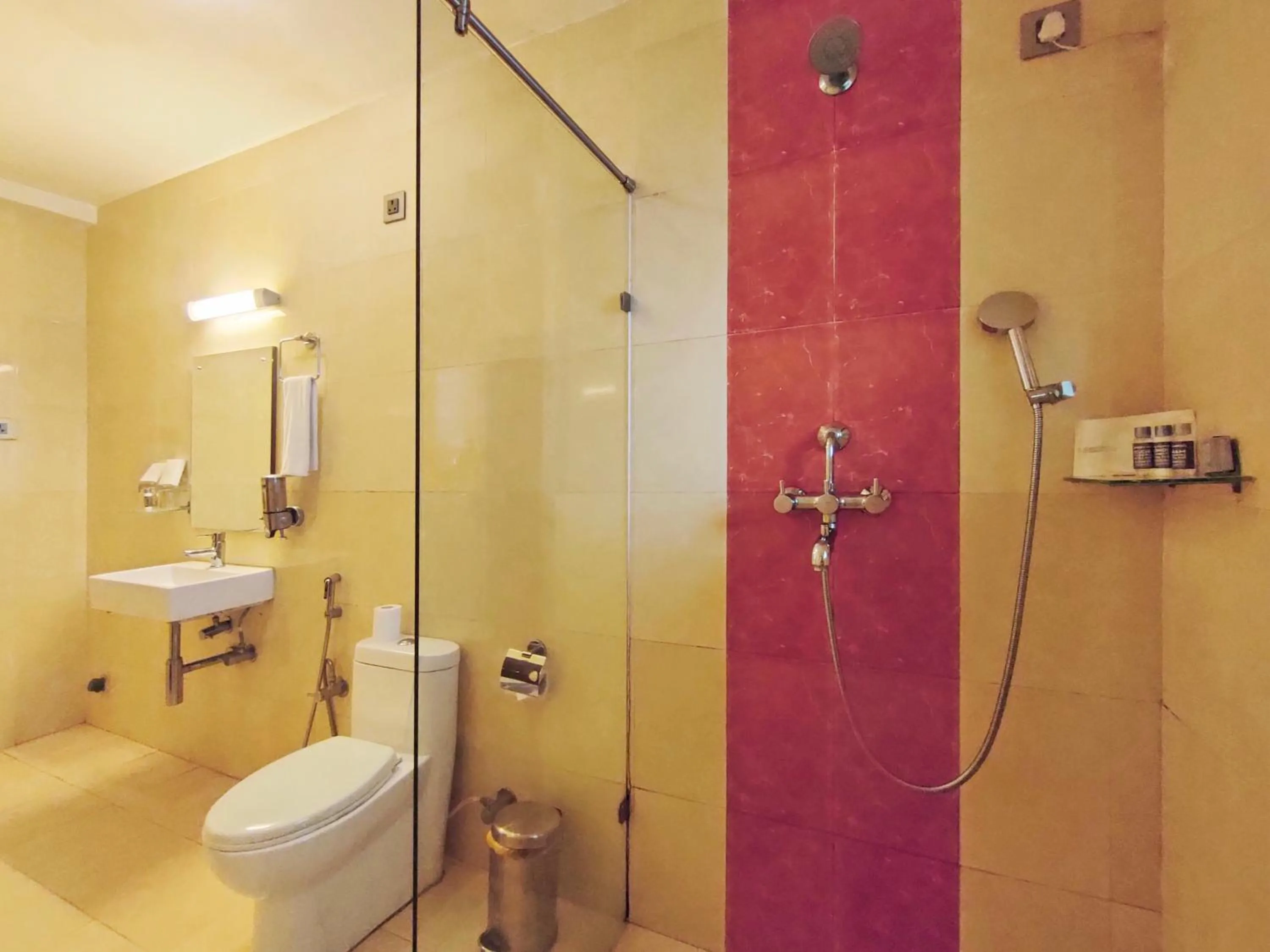 Shower in Golden Tulip Candolim, Goa