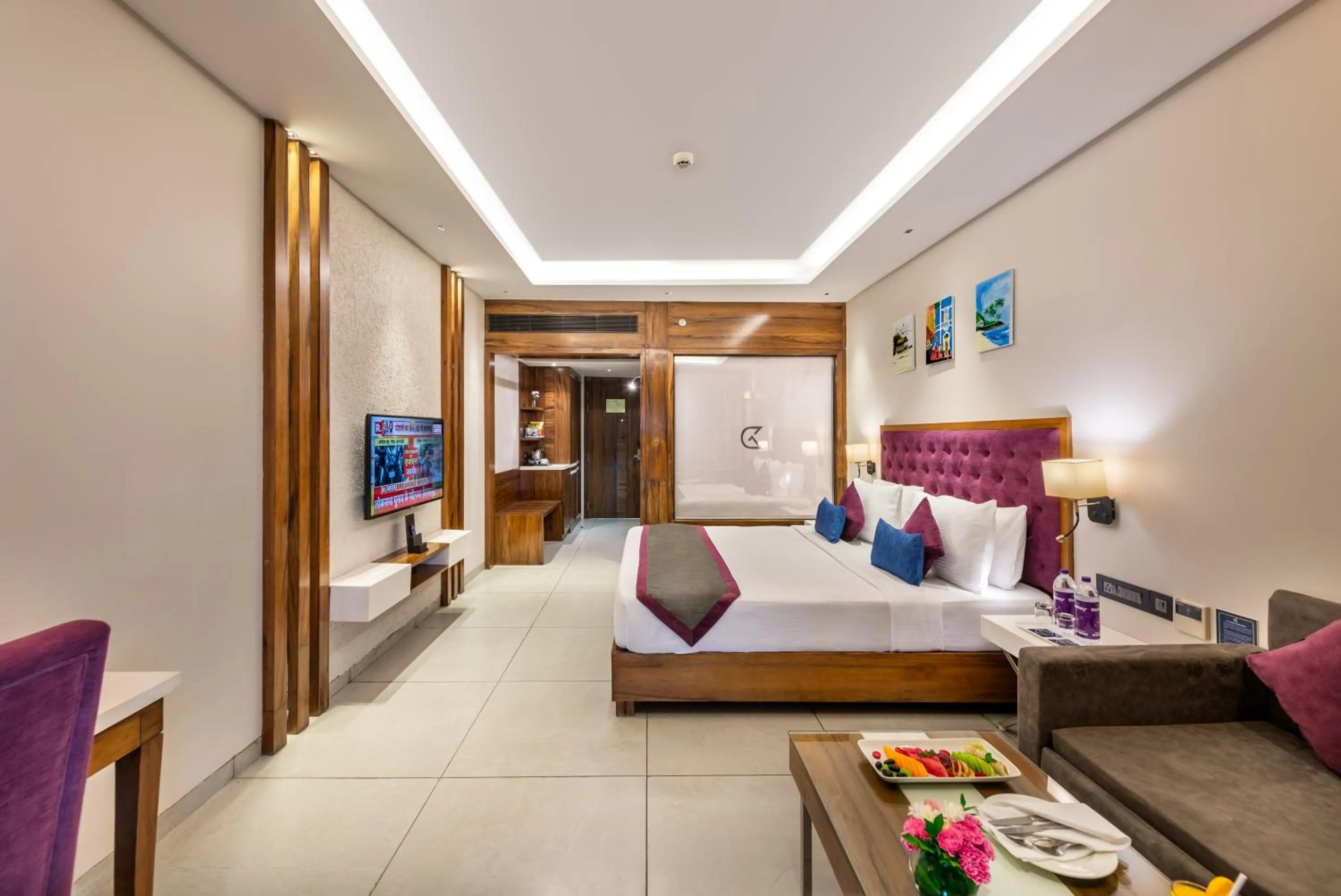 Bed in Golden Tulip Candolim, Goa