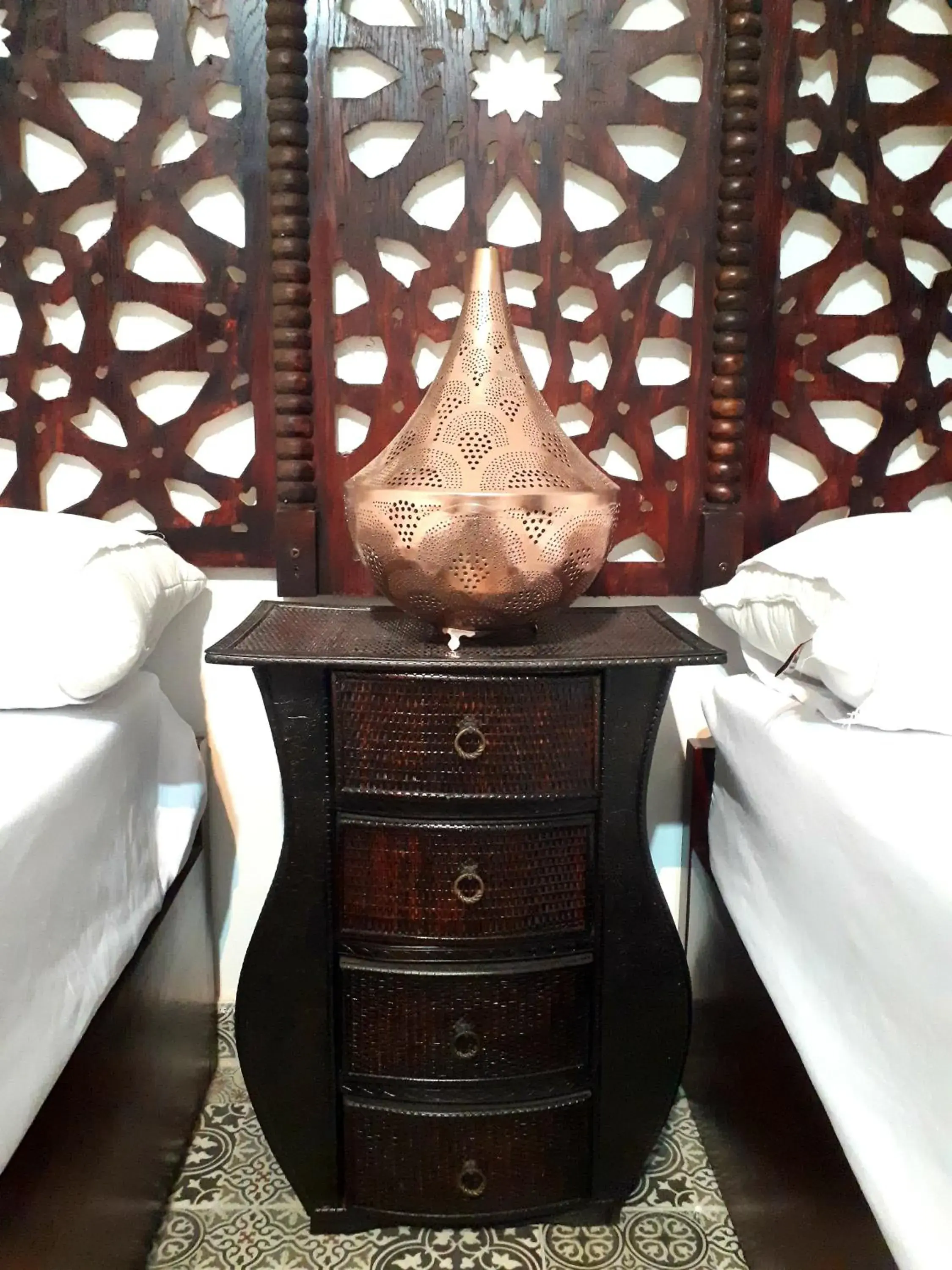 Twin Room in Arabian Nights Pyramids Guesthouse Twin Room in Arabian Nights Pyramids Guesthouse