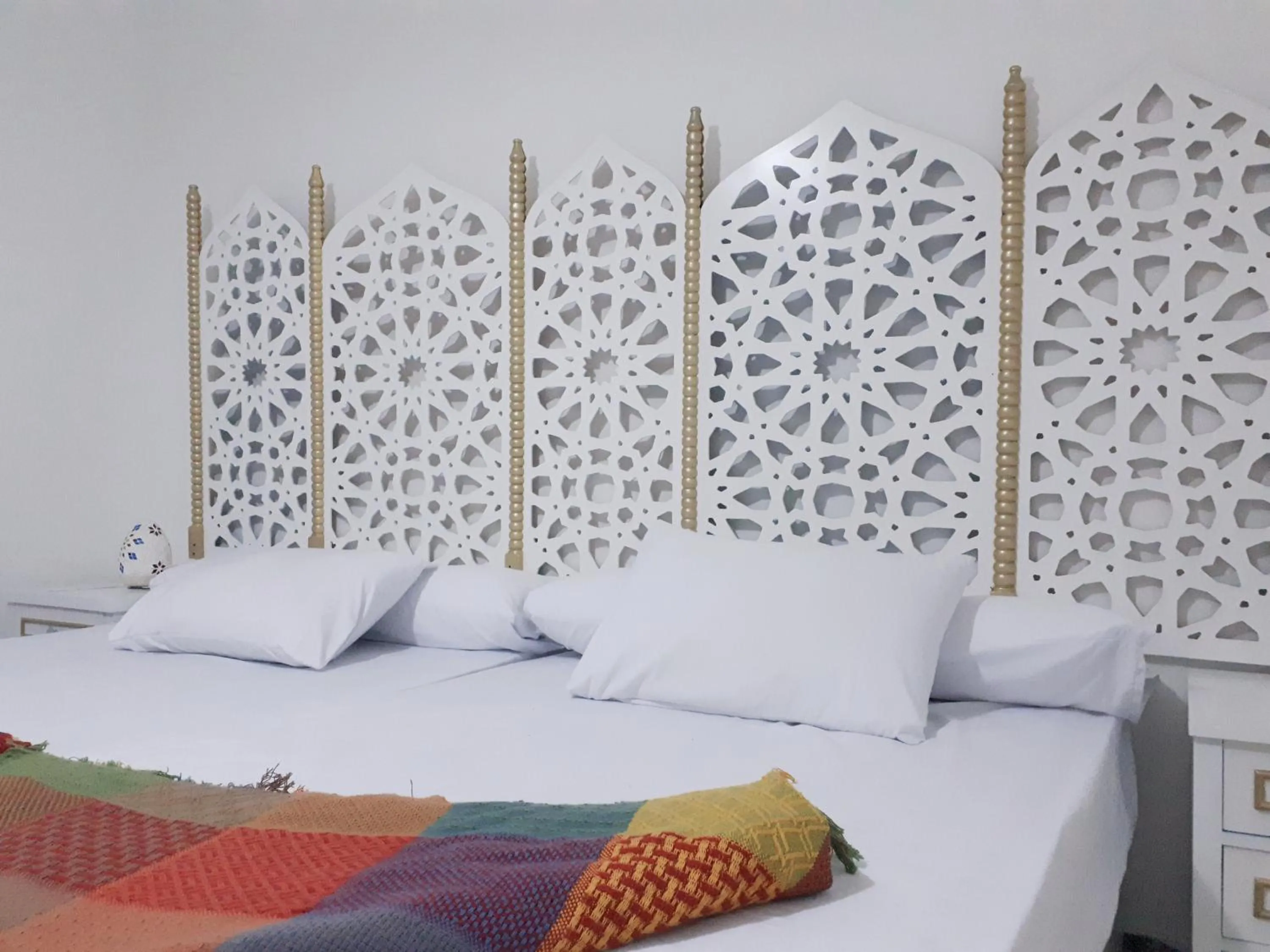 Bedroom, Bed in Arabian Nights Pyramids Guesthouse