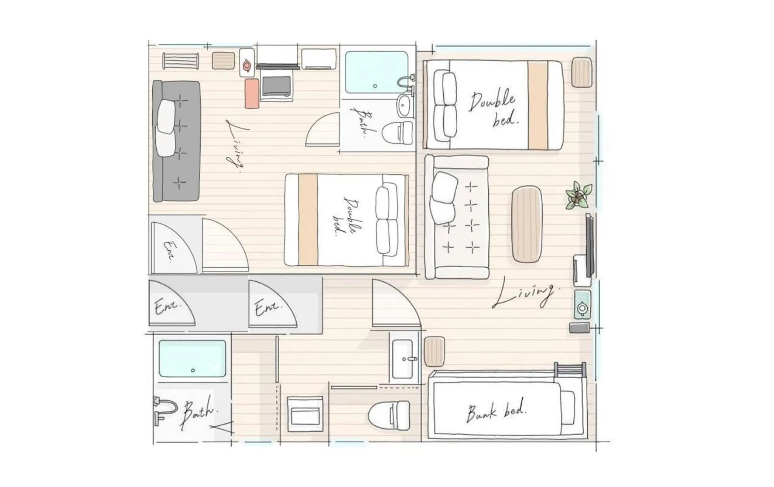 Superior Apartment in PIER6 Otaru