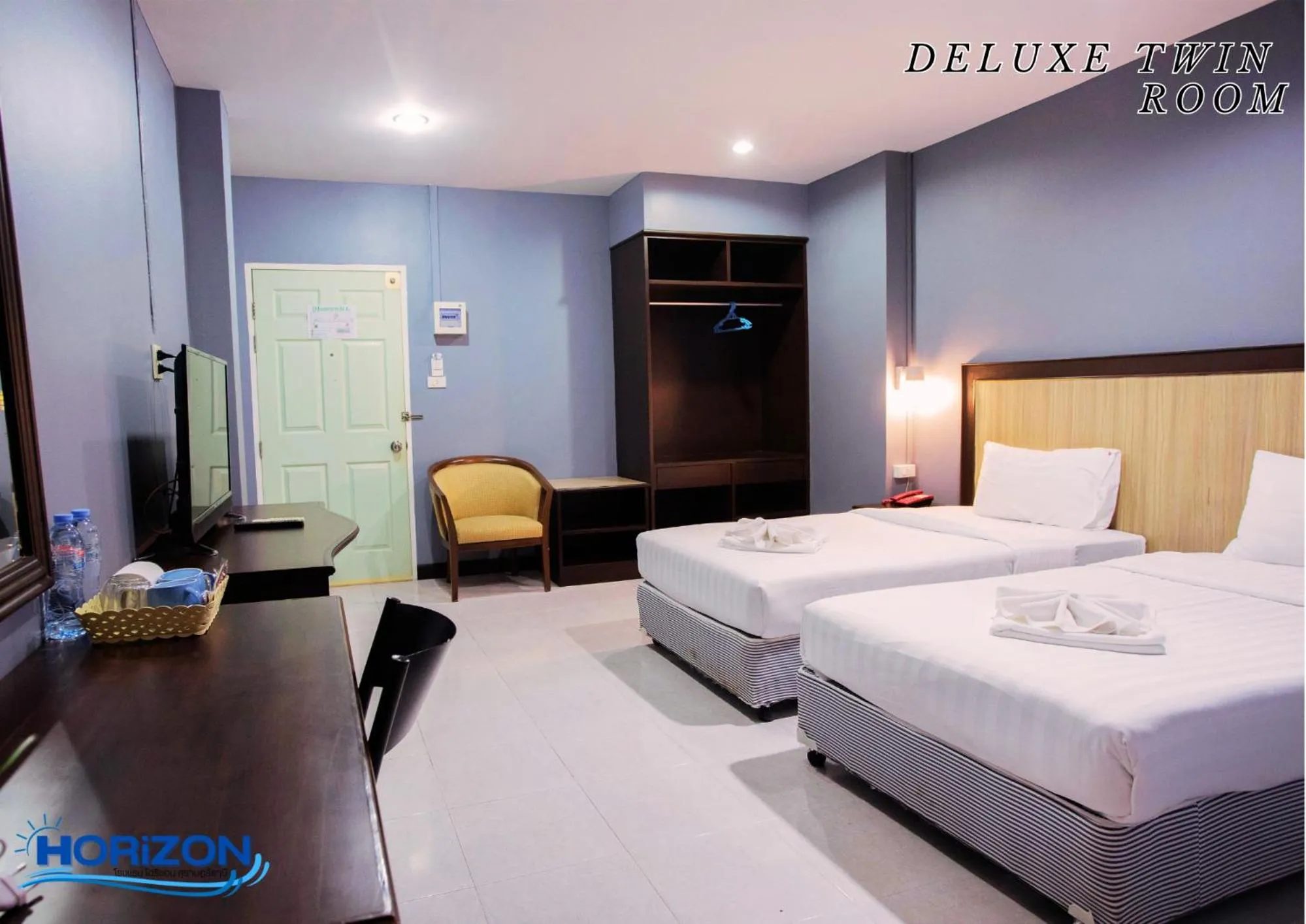 Bed in Horizon Hotel