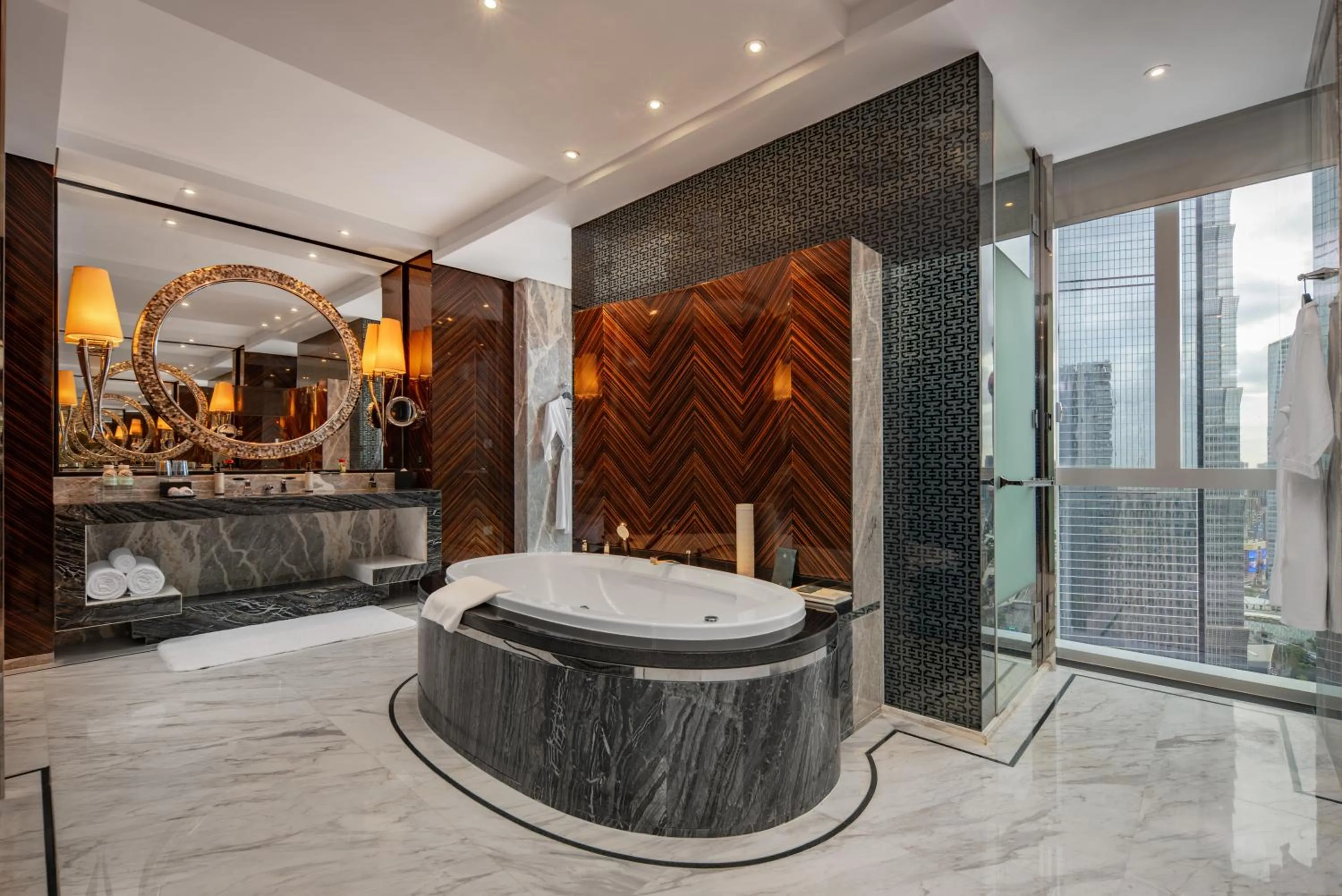 Bathroom in Regent Shanghai Pudong