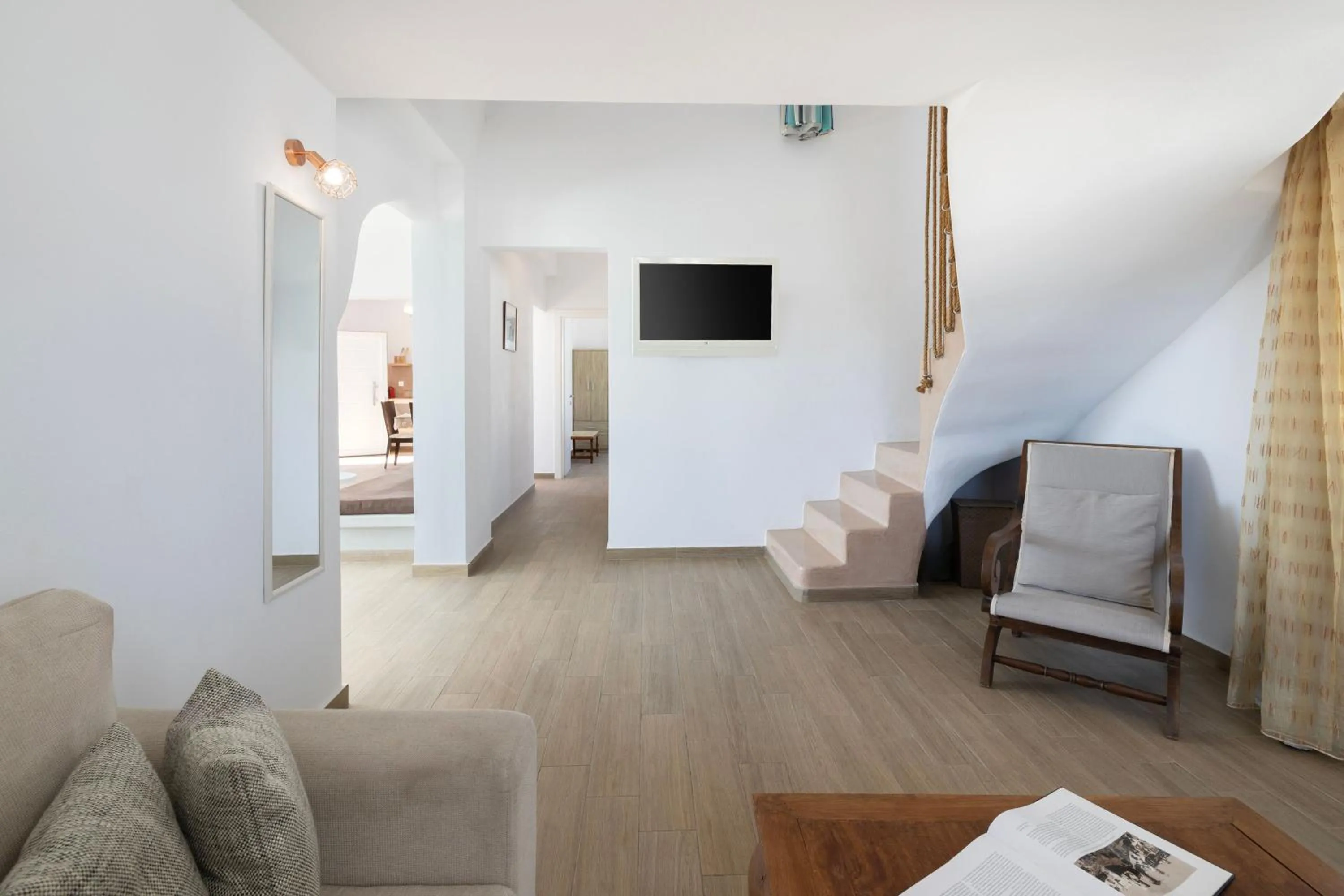 Living room in Heated Jacuzzi Cozy Apartment and Panoramic Views