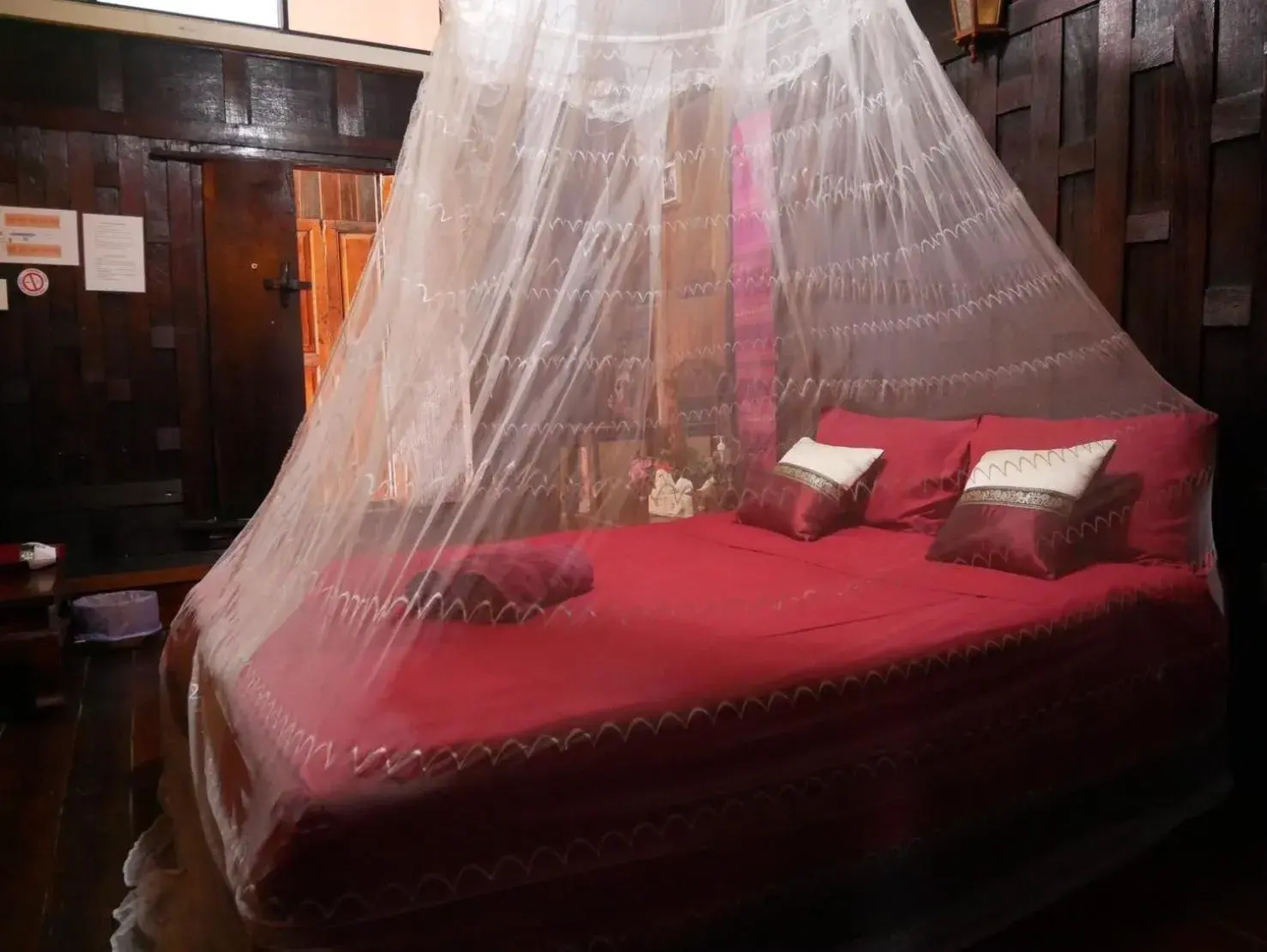 Bed in Baan Are Gong Riverside Homestay Bed in Baan Are Gong Riverside Homestay