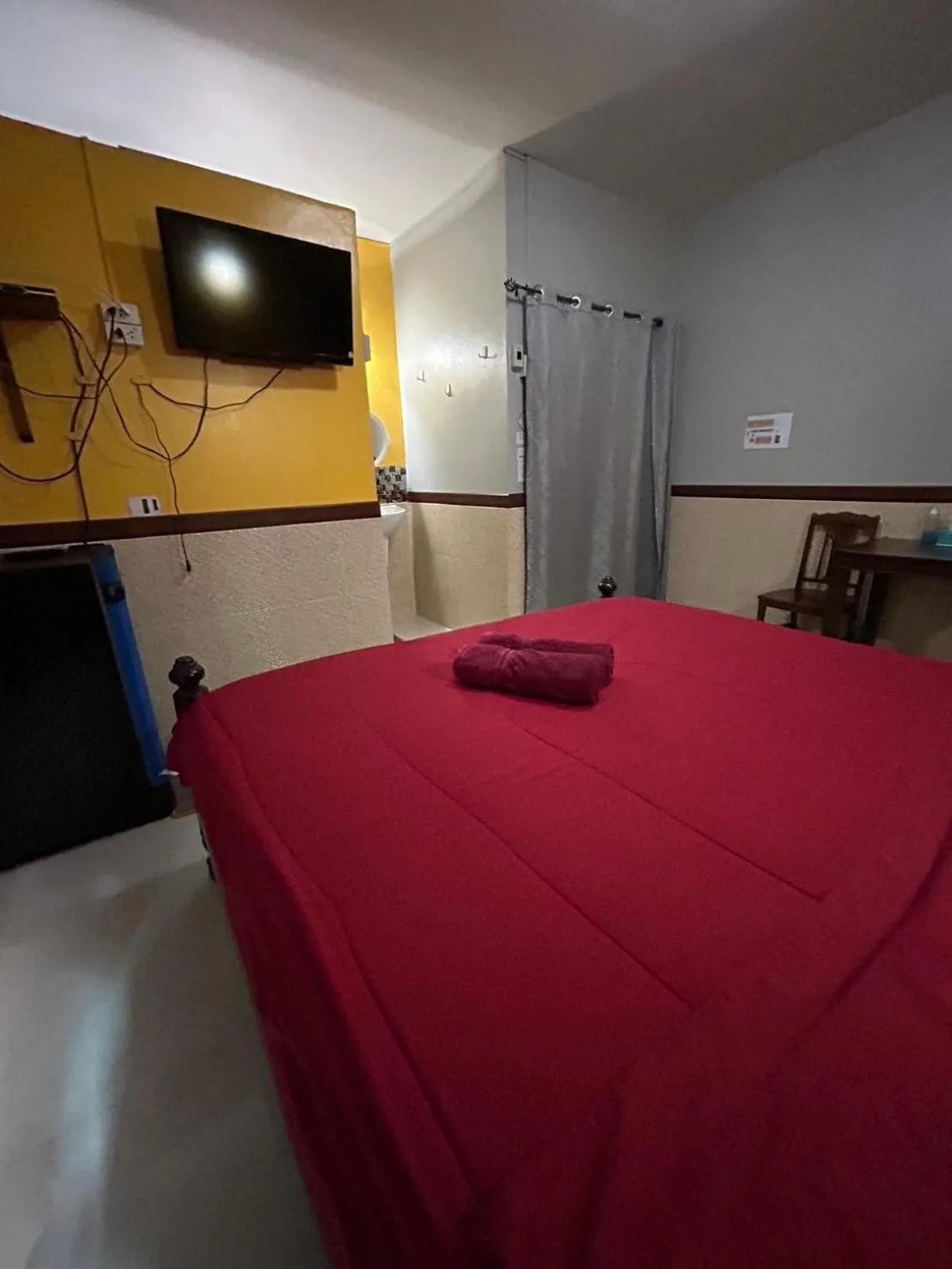 Bed in Baan Are Gong Riverside Homestay