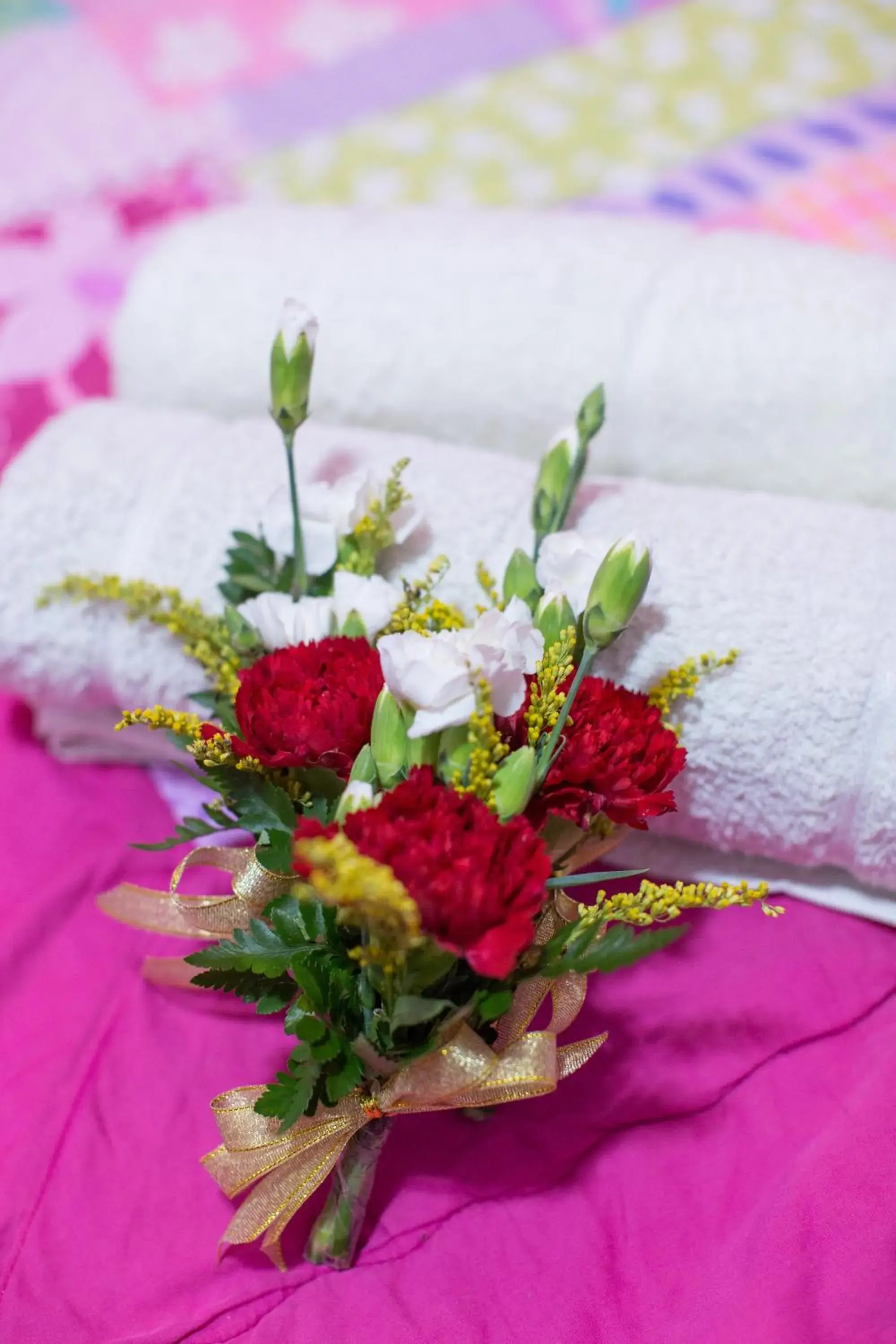 Bed in Baan Are Gong Riverside Homestay Bed in Baan Are Gong Riverside Homestay