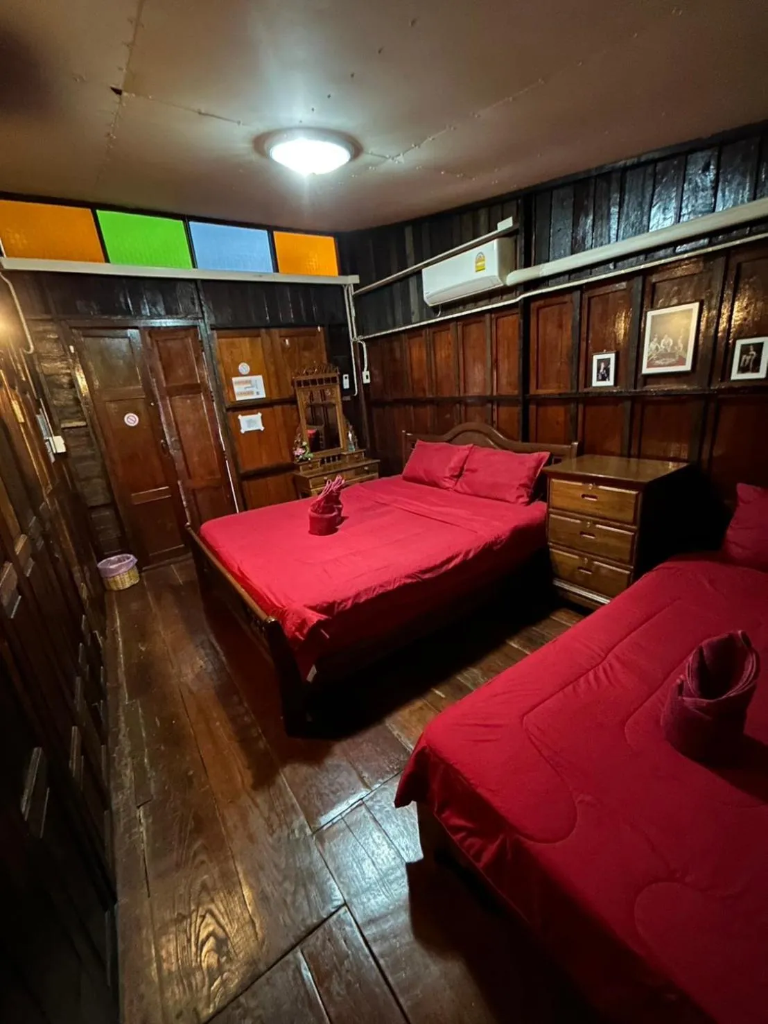 Bed in Baan Are Gong Riverside Homestay